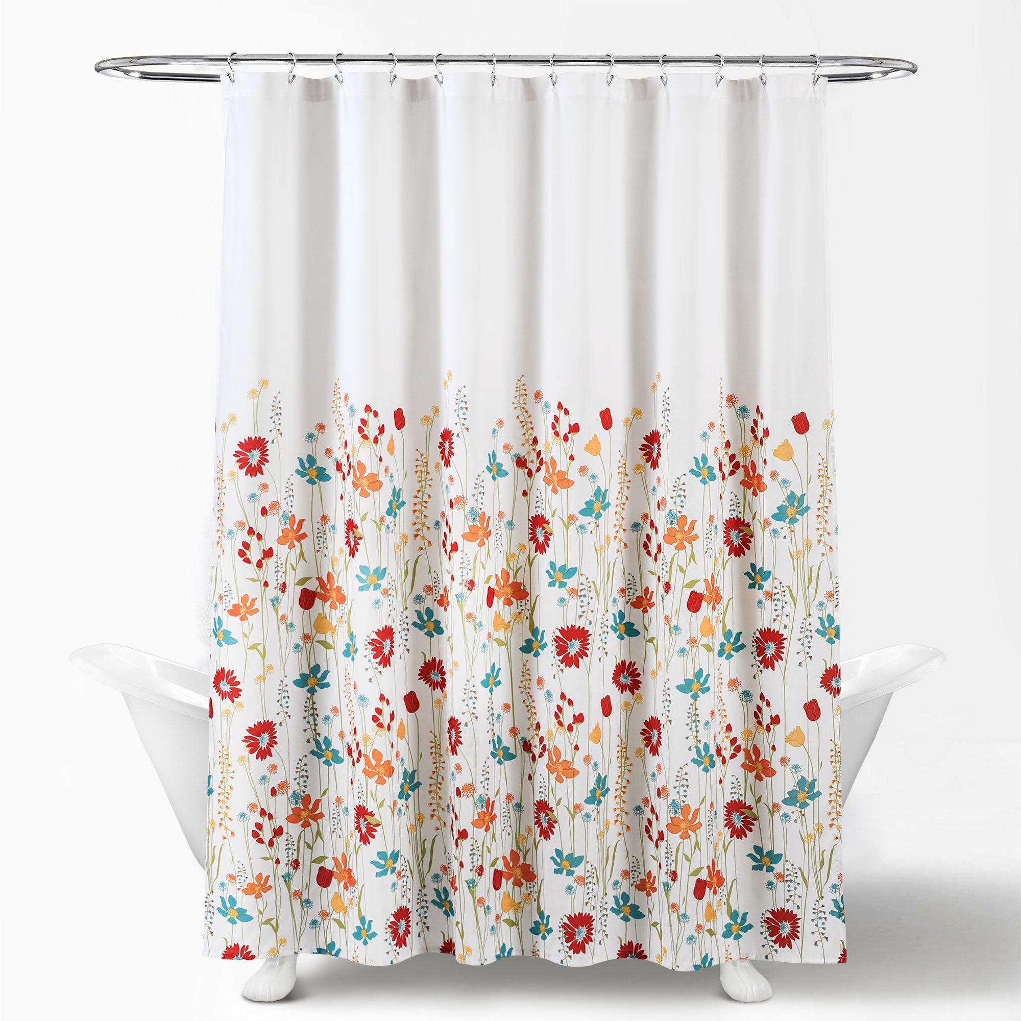 Clarissa Floral Shower Curtain