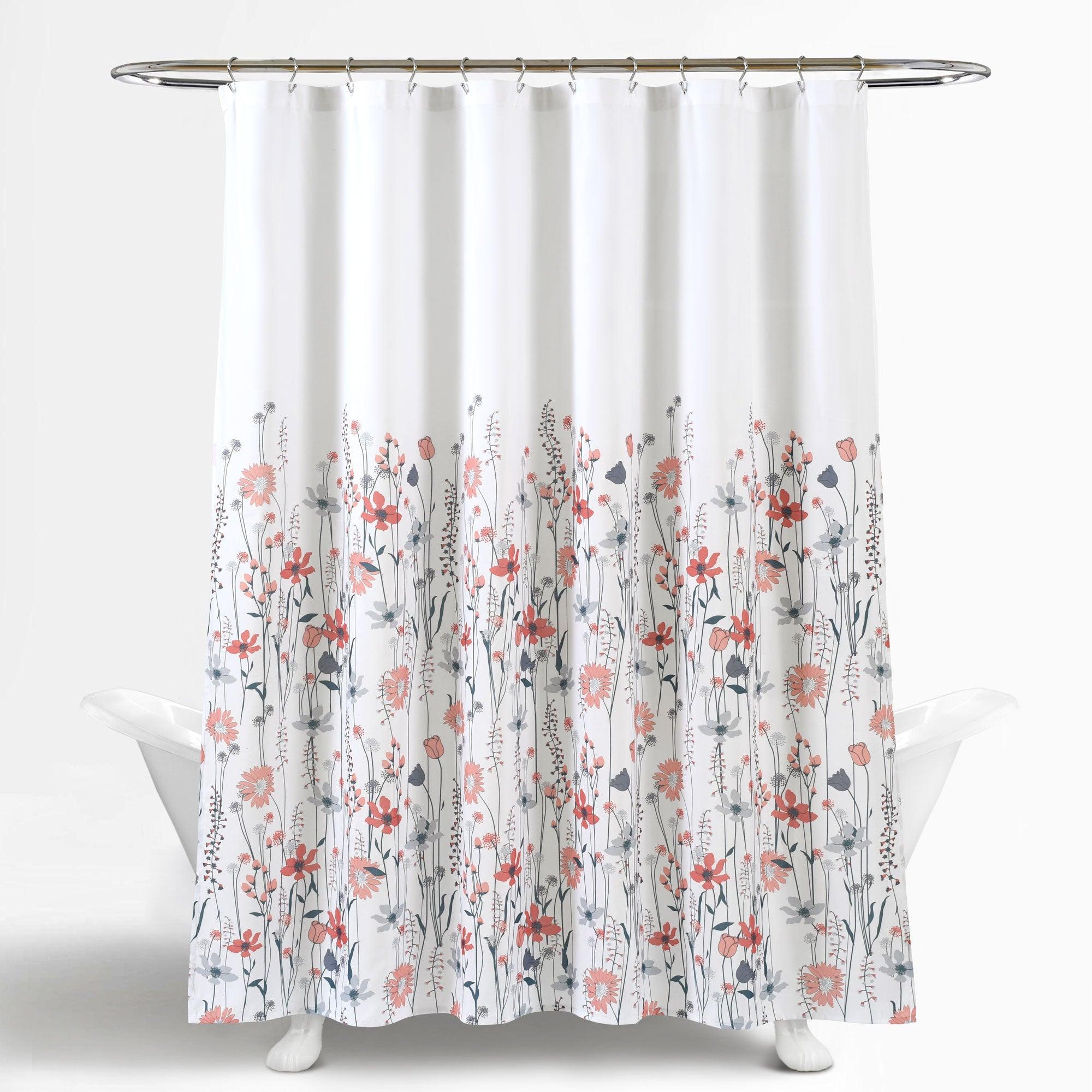 Clarissa Floral Shower Curtain