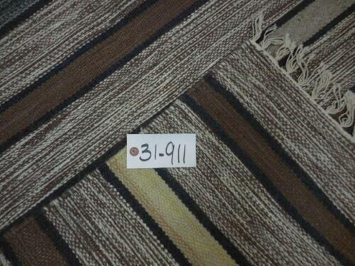 Contemporary Scandinavian hand-woven kilim rug 3x5 Ft