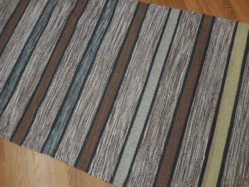 Contemporary Scandinavian hand-woven kilim rug 3x5 Ft