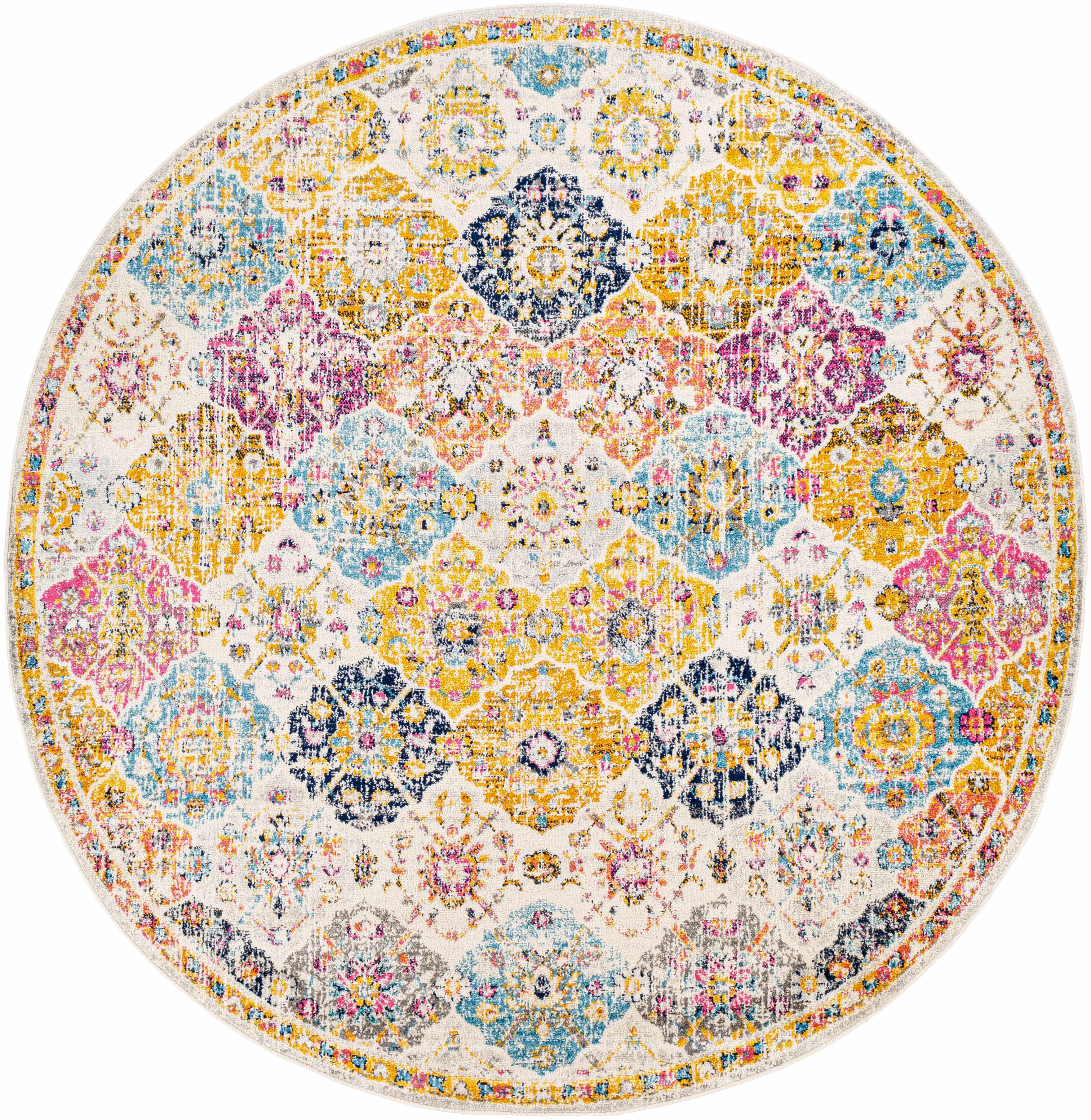 Custar Colorful Area Rug