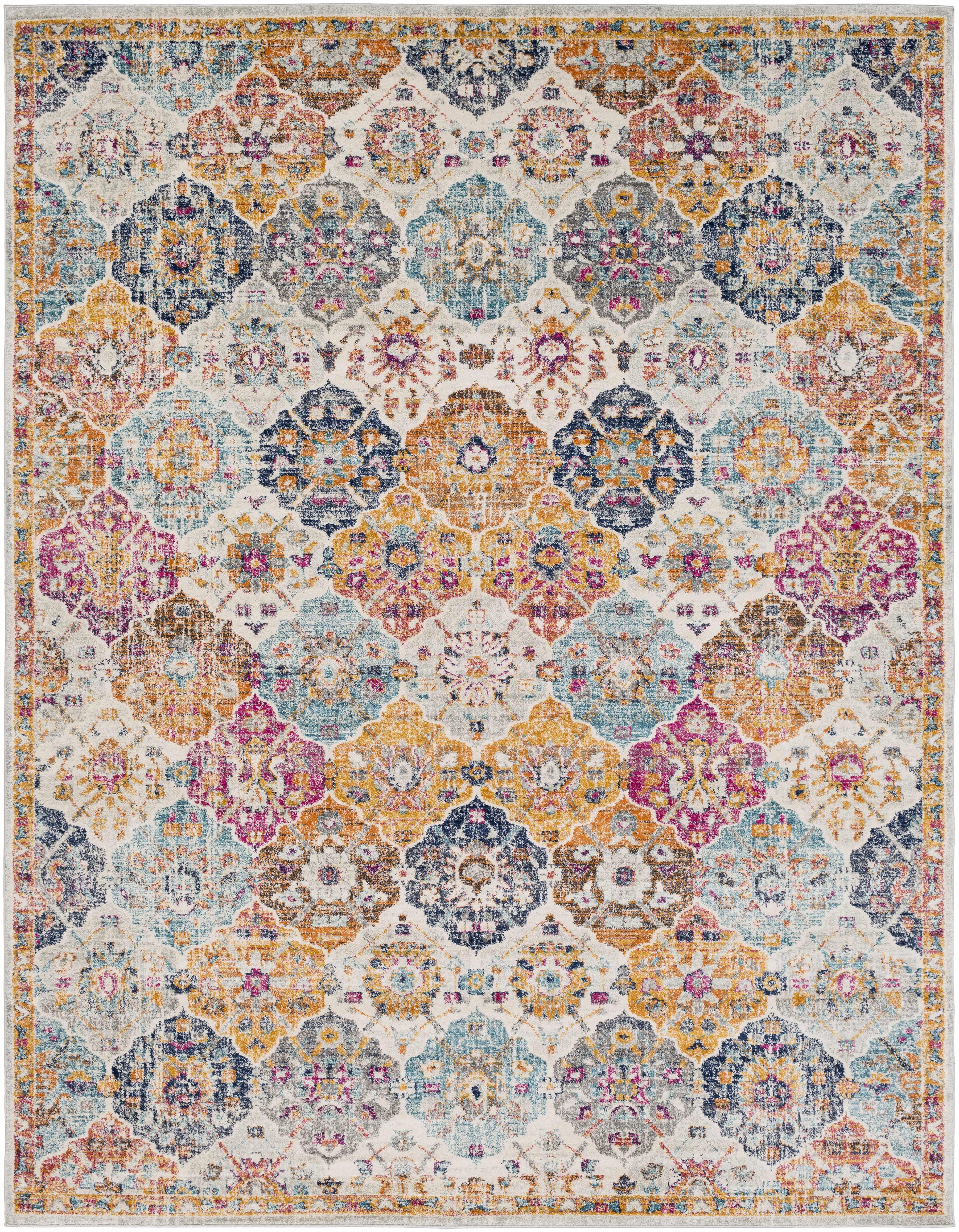 Custar Colorful Area Rug