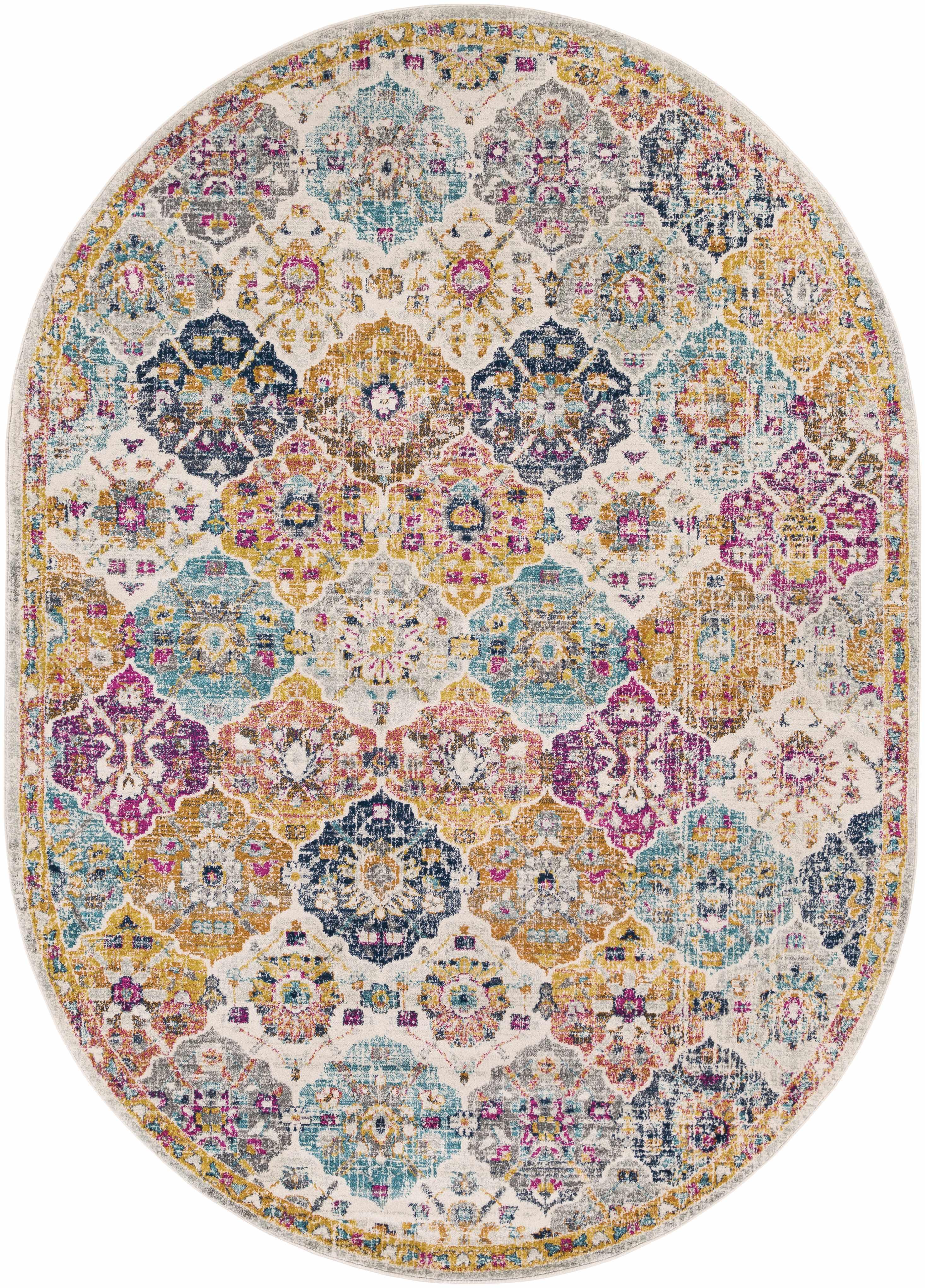 Custar Colorful Area Rug