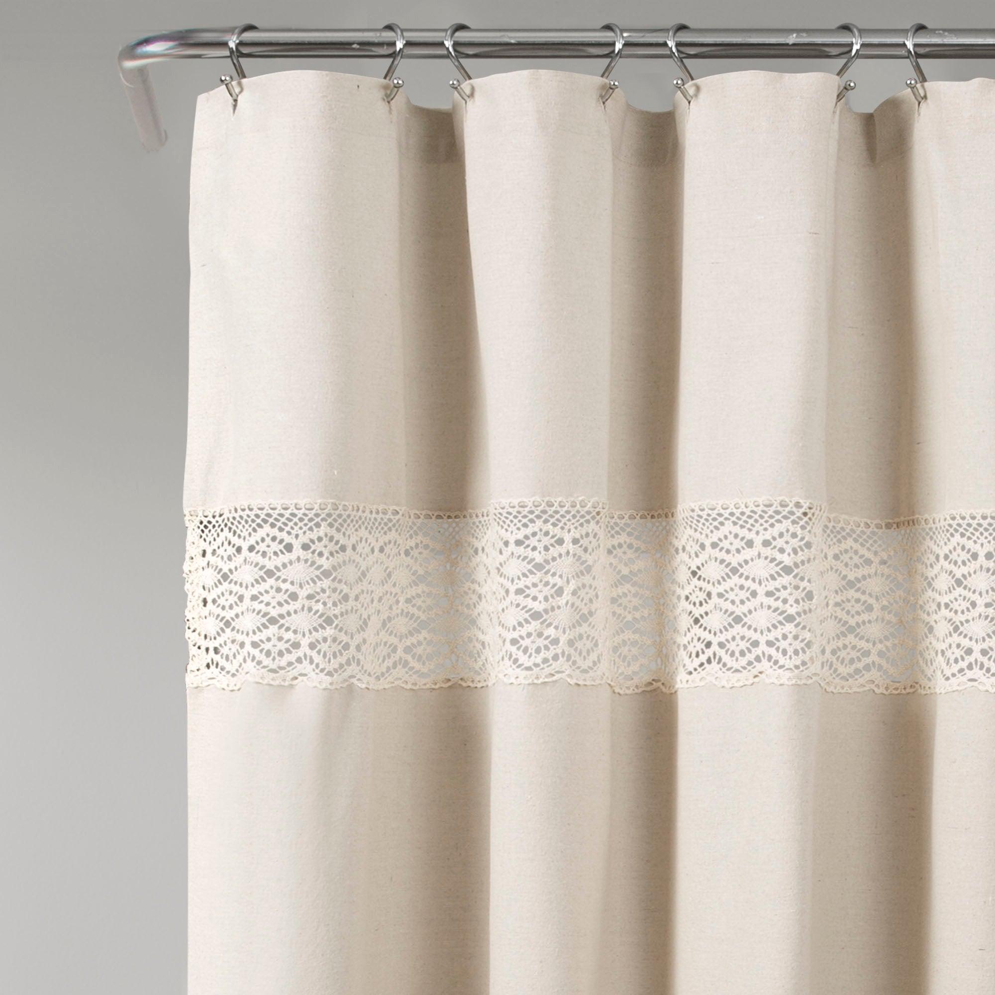 Dana Lace Shower Curtain