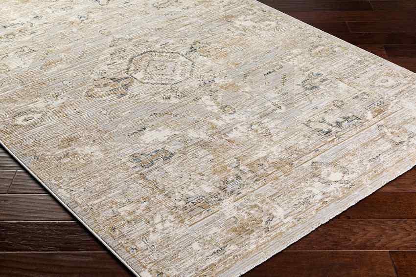 Dawan Traditional Light Beige Area Rug