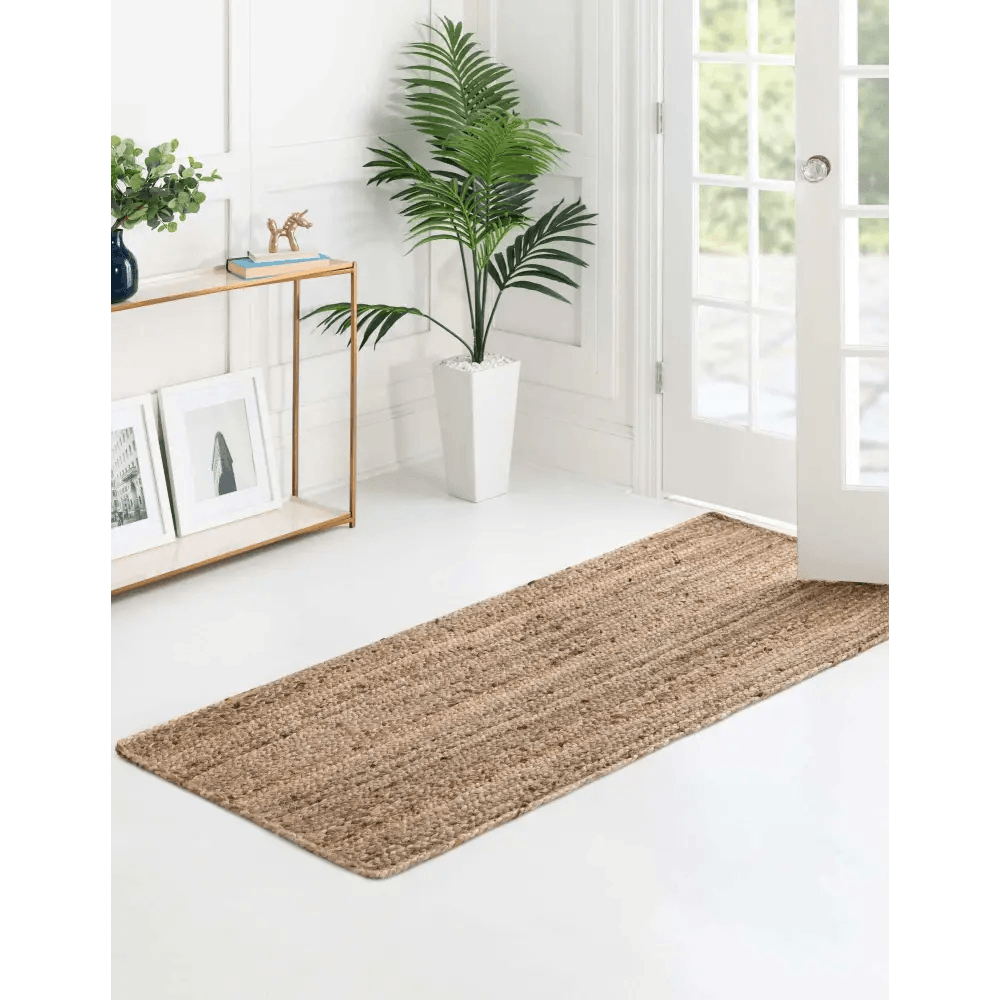 Dhaka braided jute hand woven rug