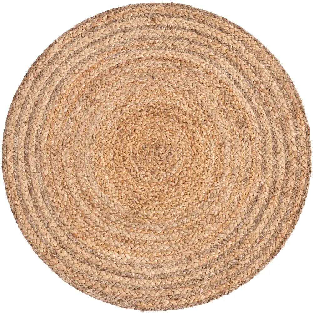 Dhaka braided jute hand woven rug