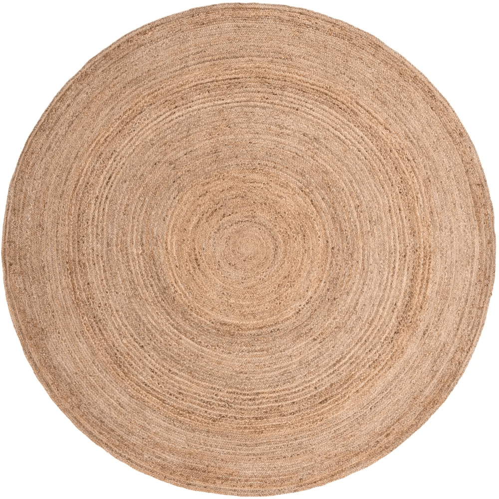 Dhaka braided jute hand woven rug