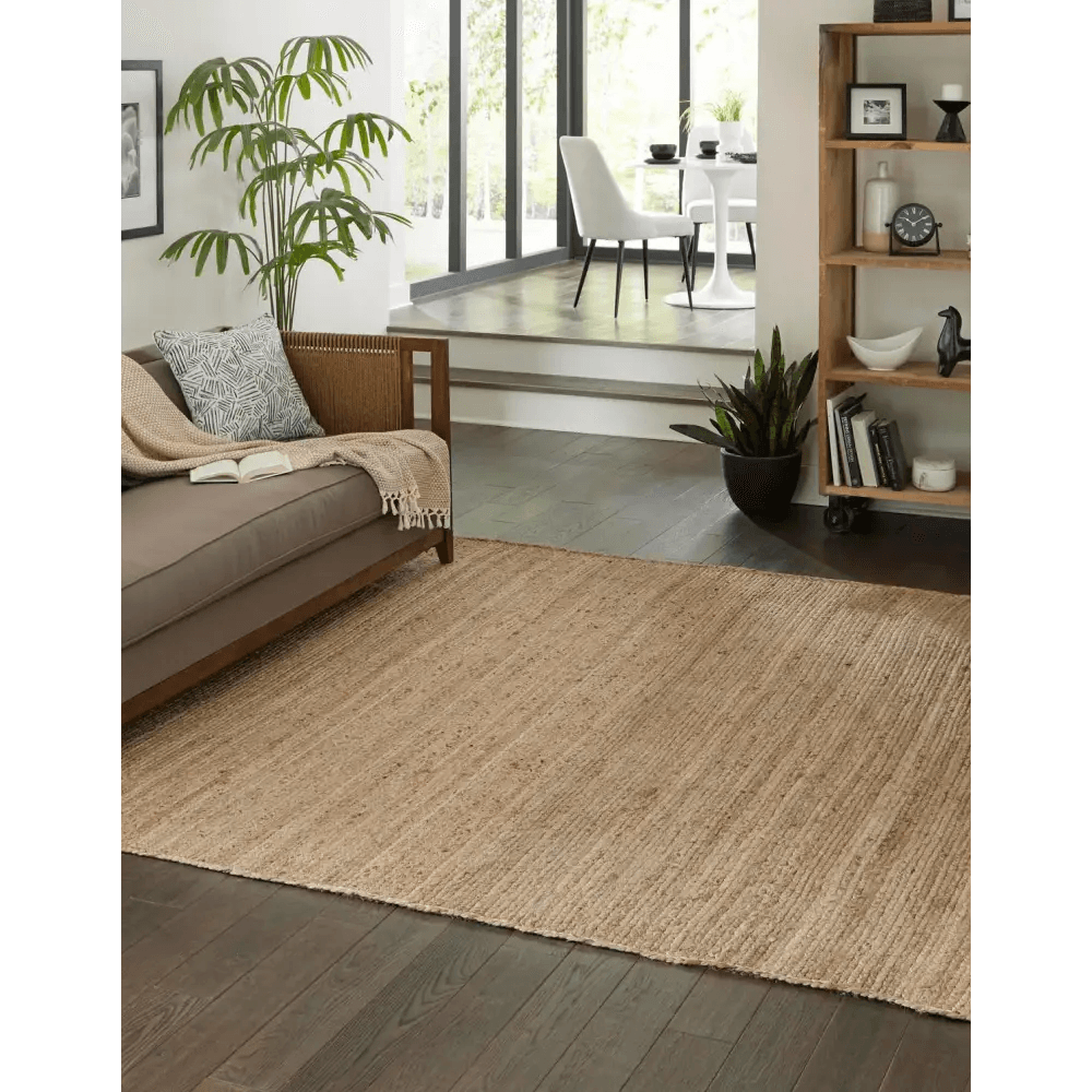 Dhaka braided jute hand woven rug