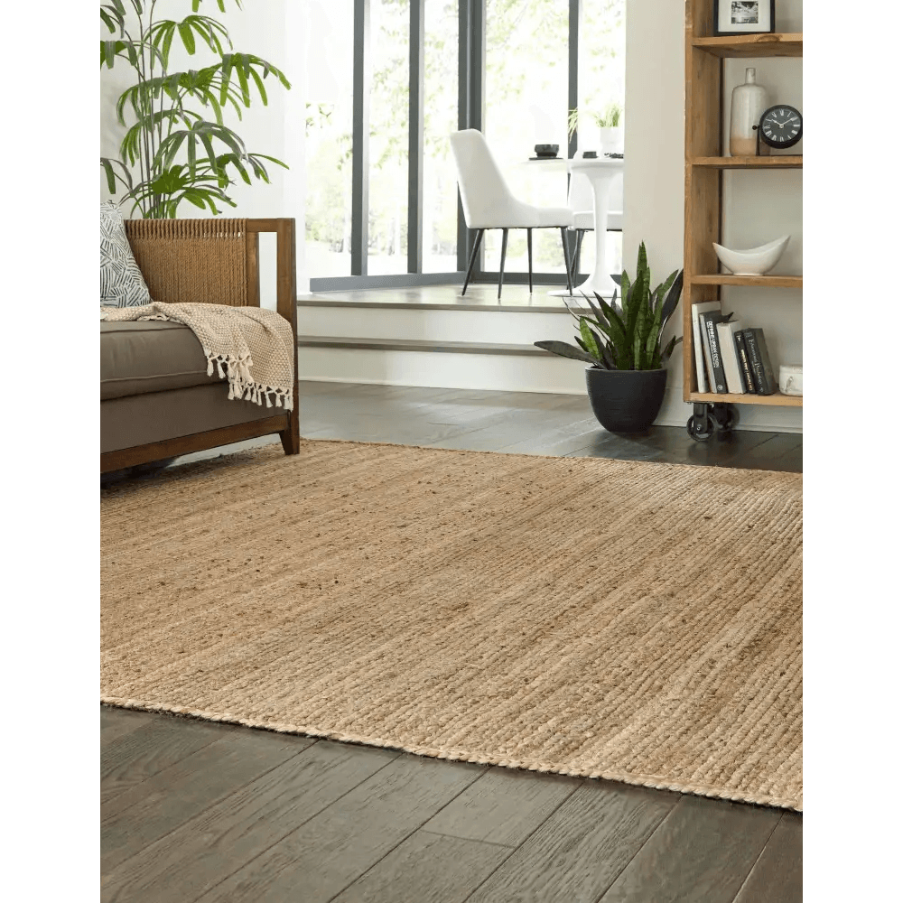 Dhaka braided jute hand woven rug