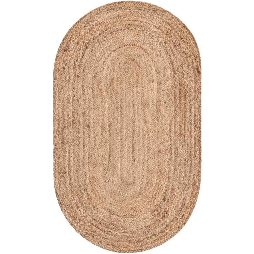 Dhaka braided jute hand woven rug