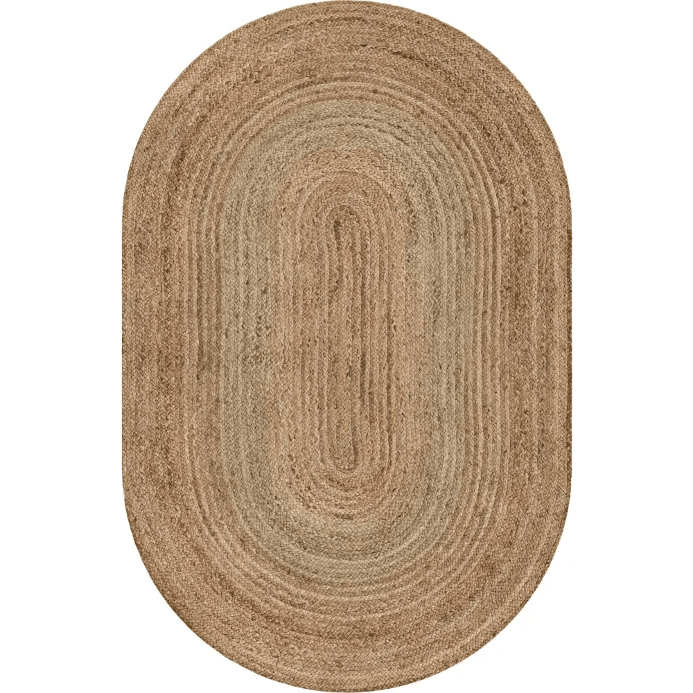 Dhaka braided jute hand woven rug