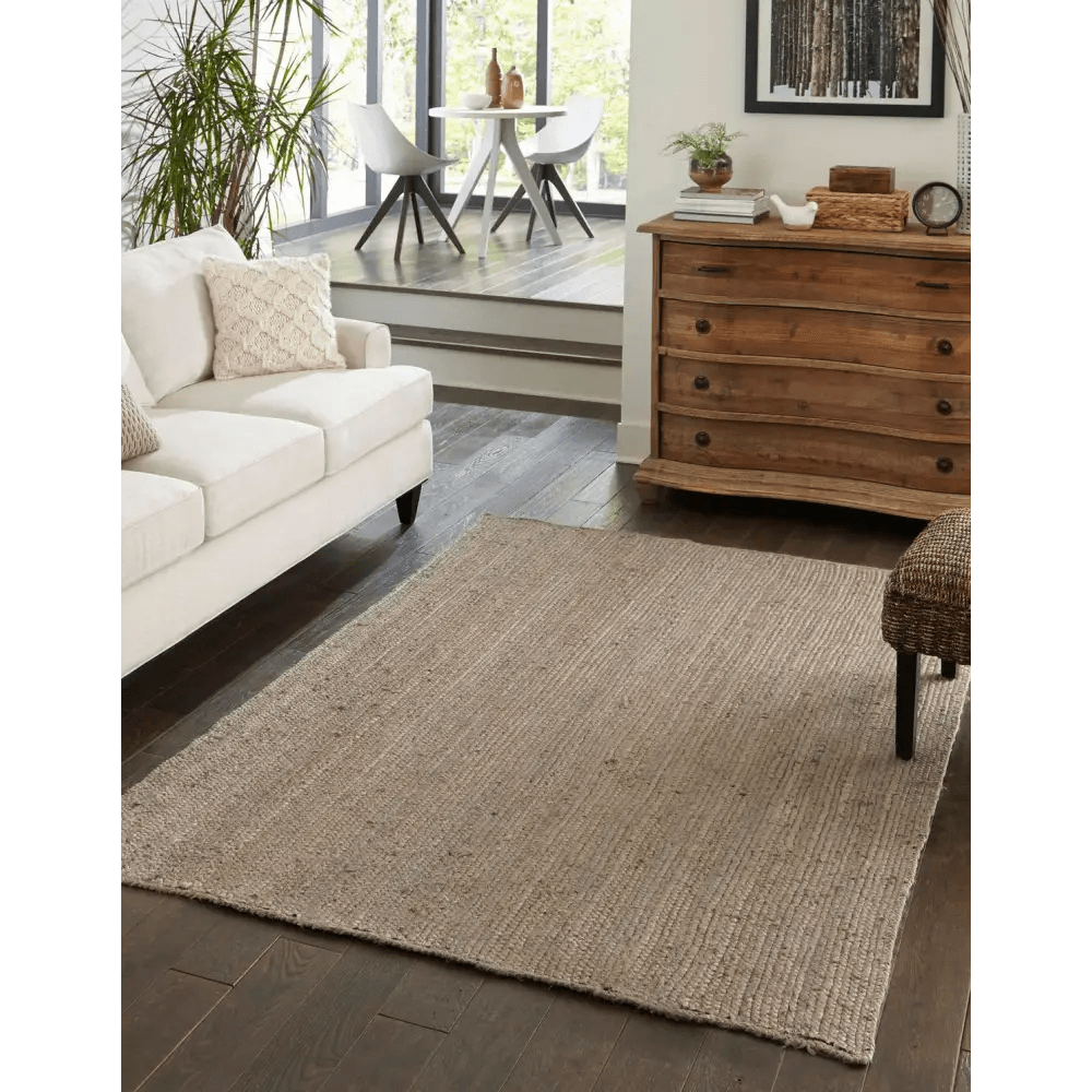 Dhaka braided jute hand woven rug