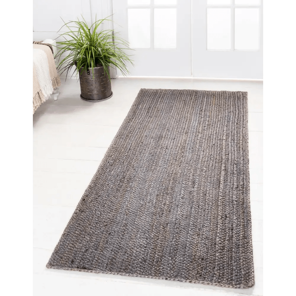 Dhaka braided jute hand woven rug