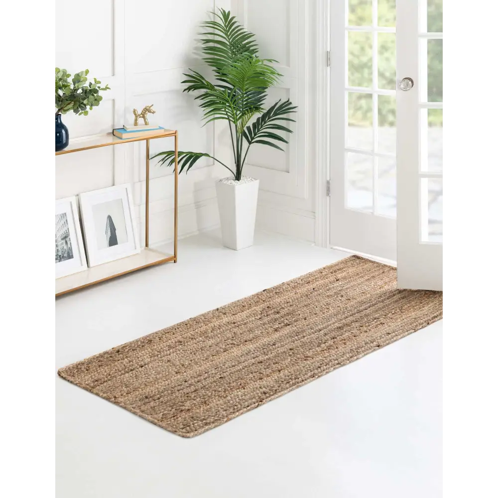 Dhaka braided jute hand woven rug