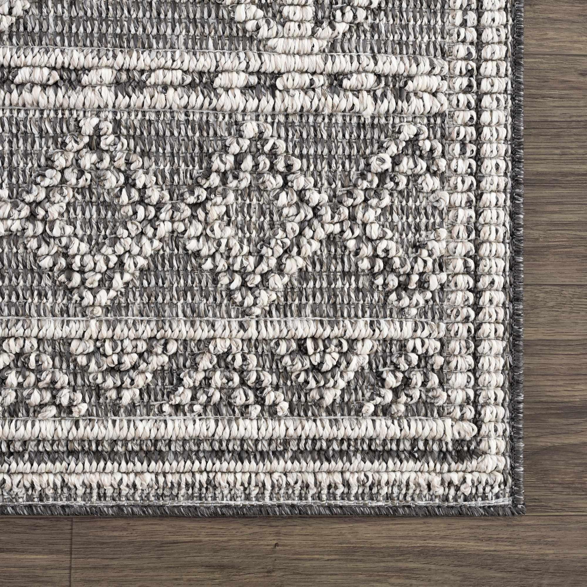 Diah Black & Bone Area Rug