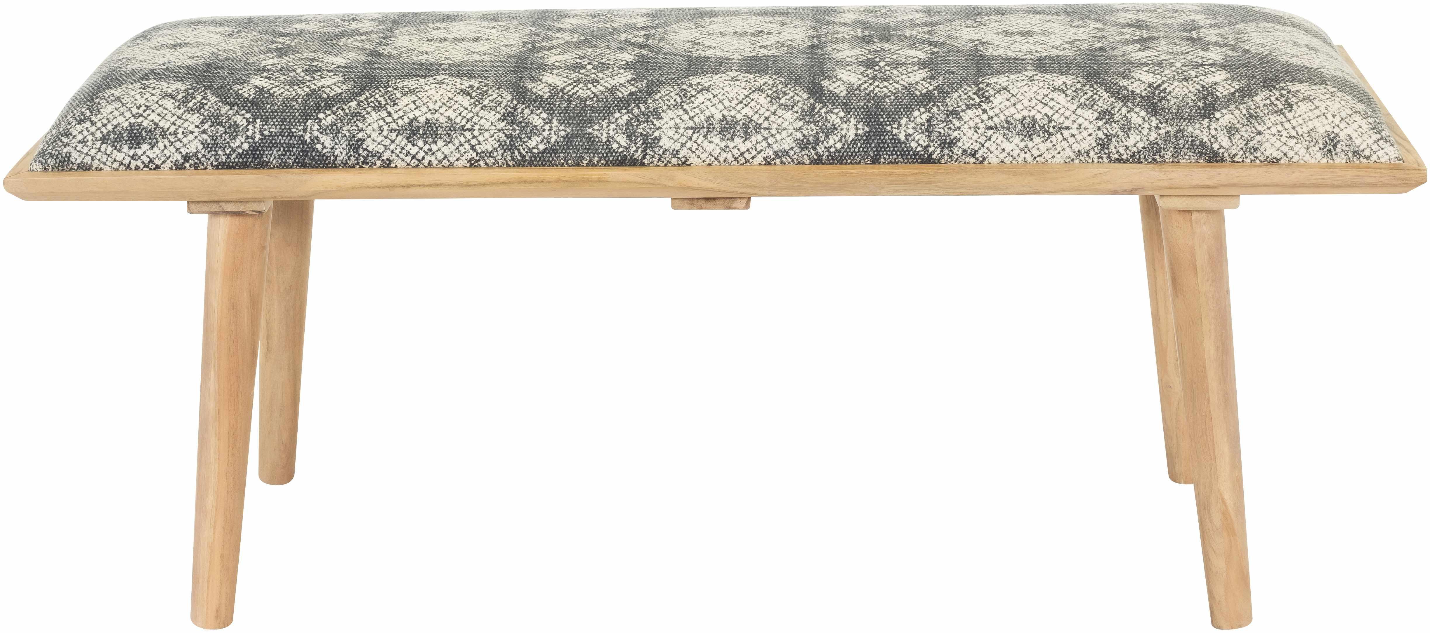 Dilkon Upholstered Wood Bench