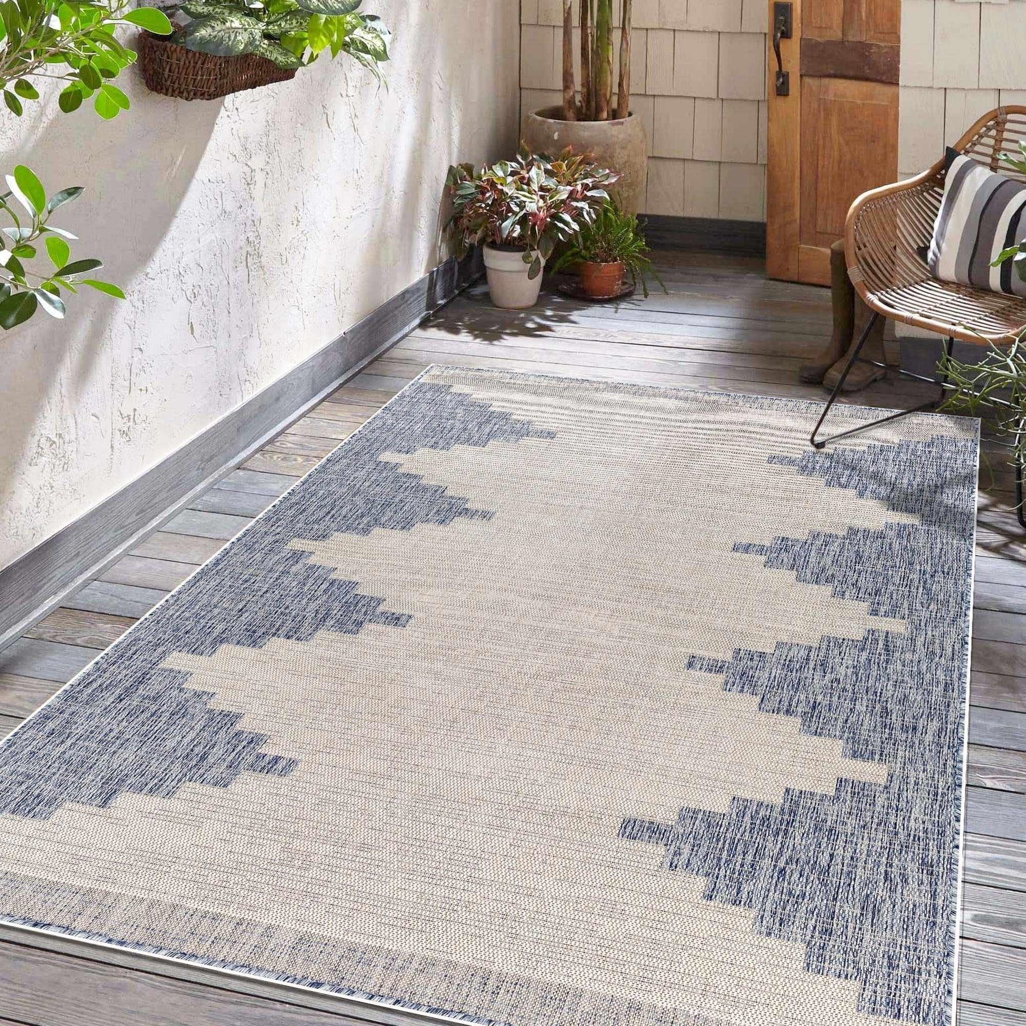 Djugun Blue Area Rug