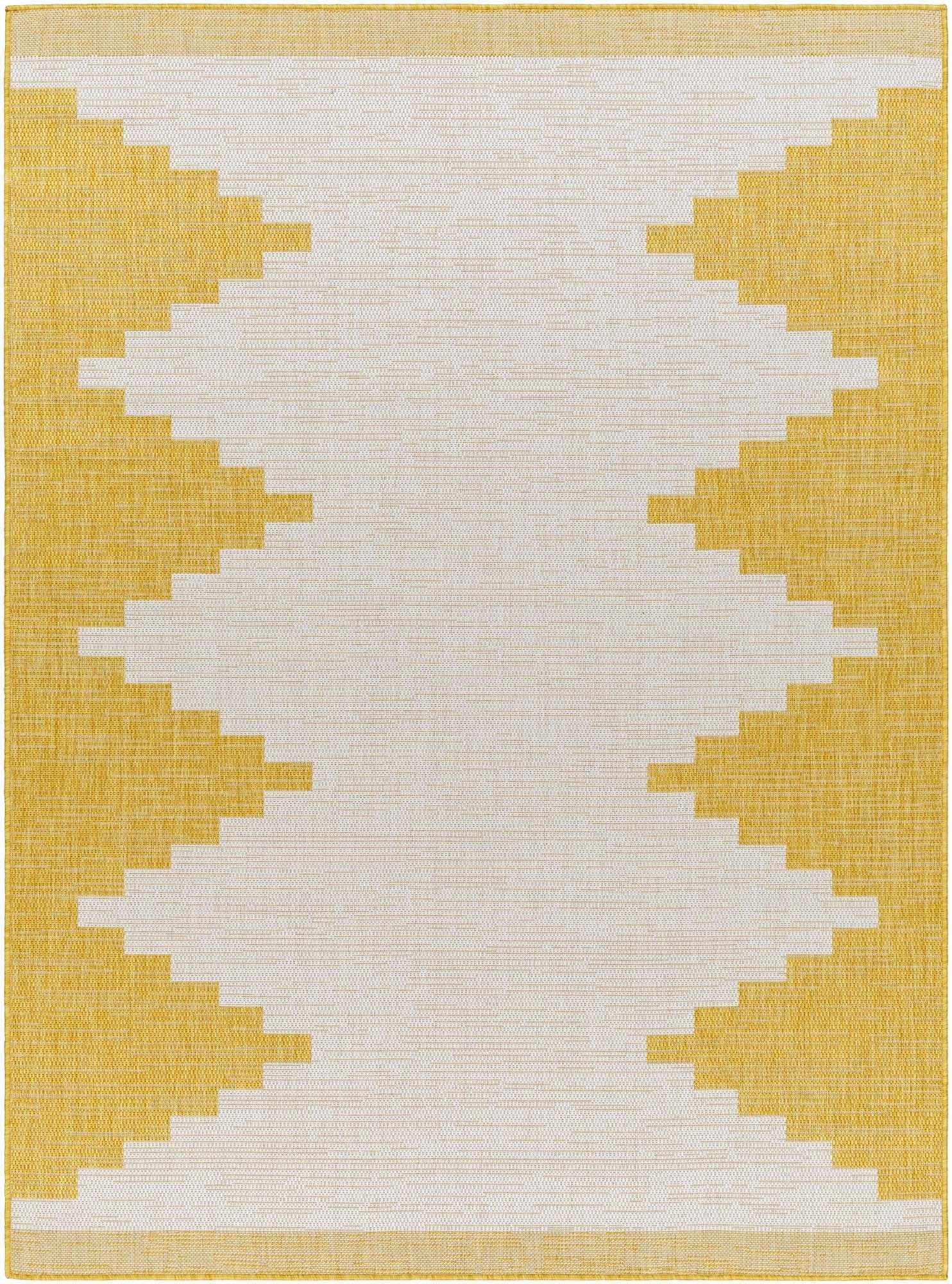 Djugun Yellow Outdoor Rug