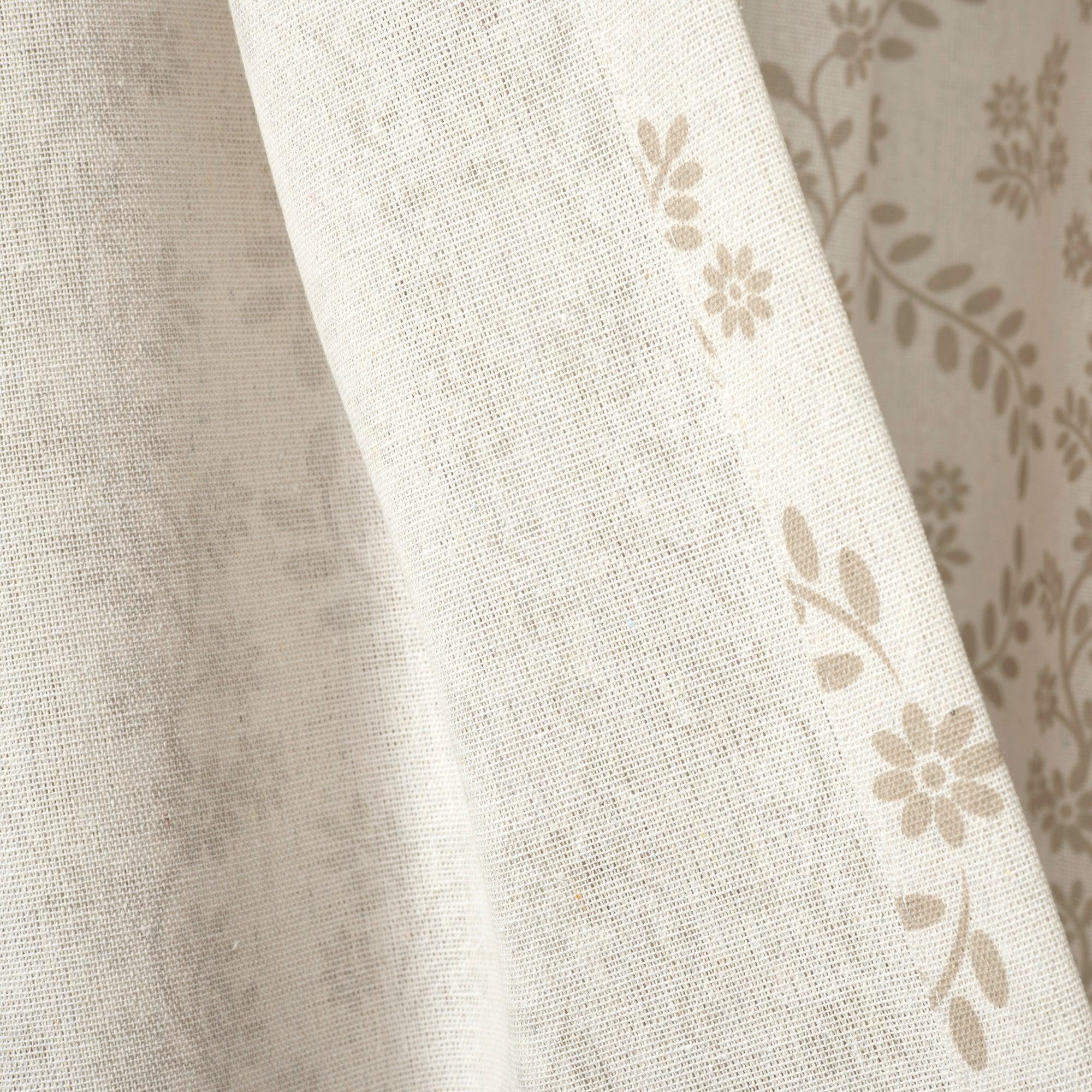 Doreen Delicate Floral Window Curtain Panel Set