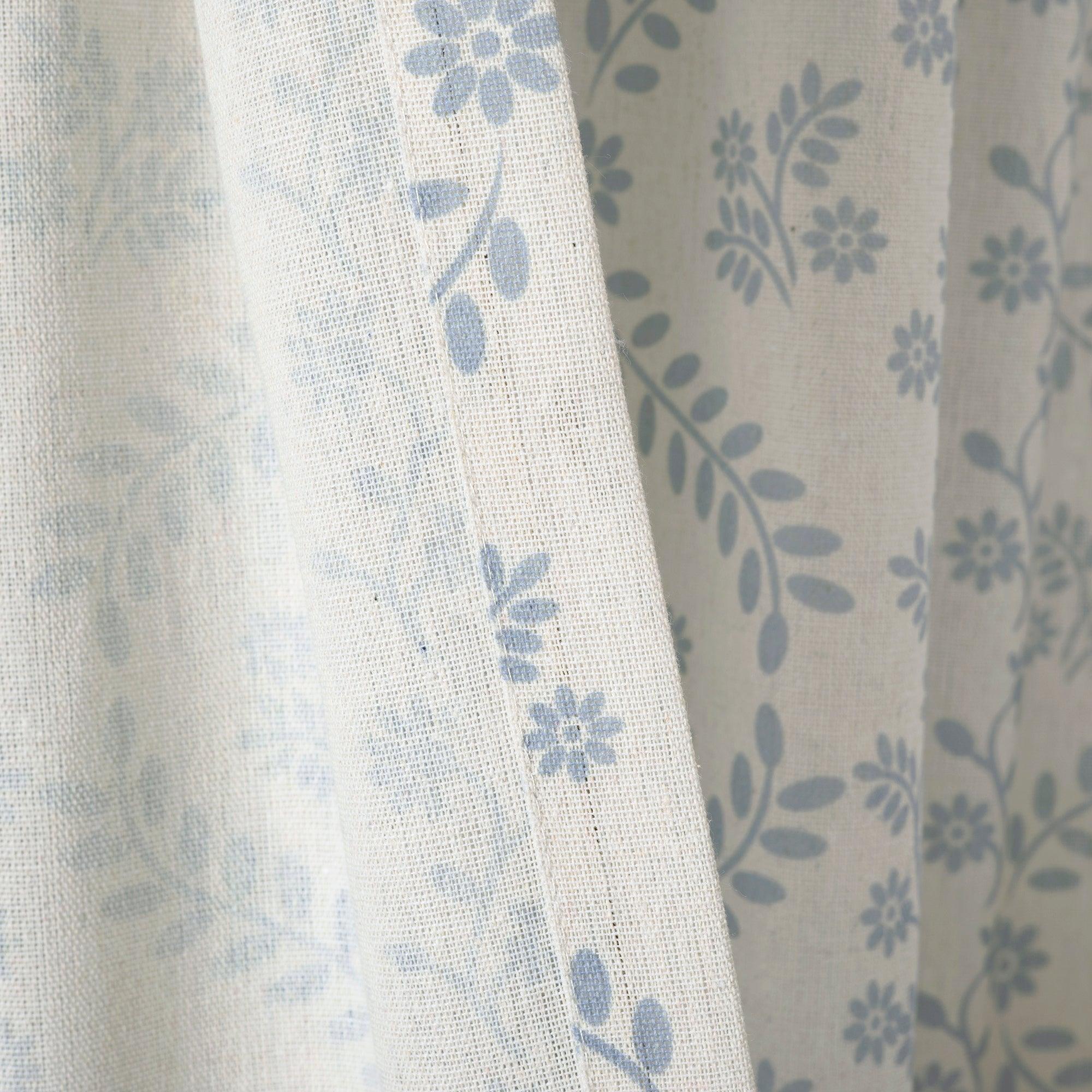 Doreen Delicate Floral Window Curtain Panel Set