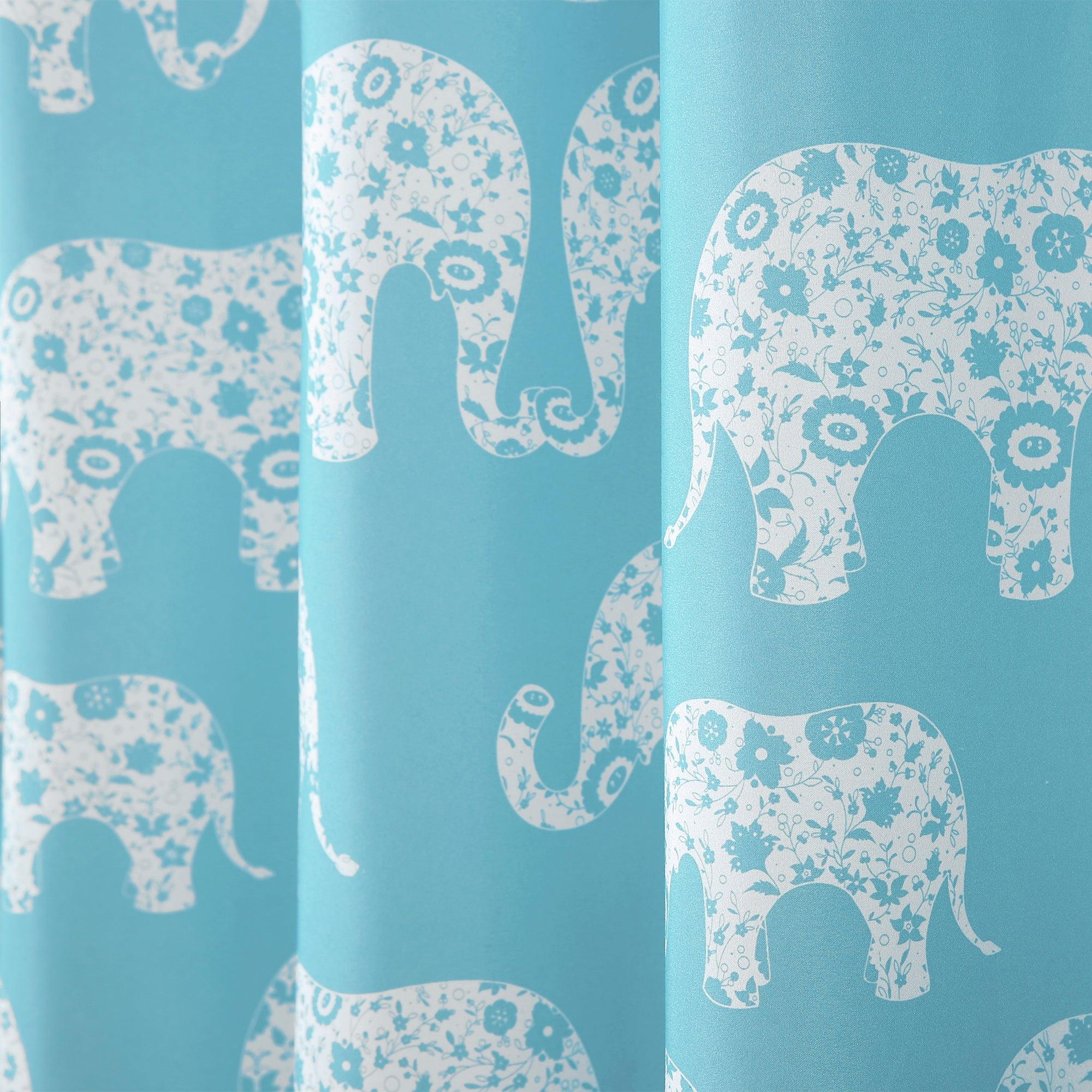 Elephant Parade Shower Curtain