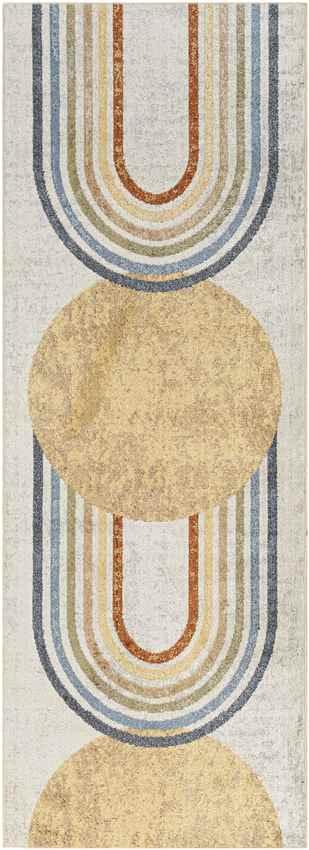 Eliot Modern Beige Washable Area Rug