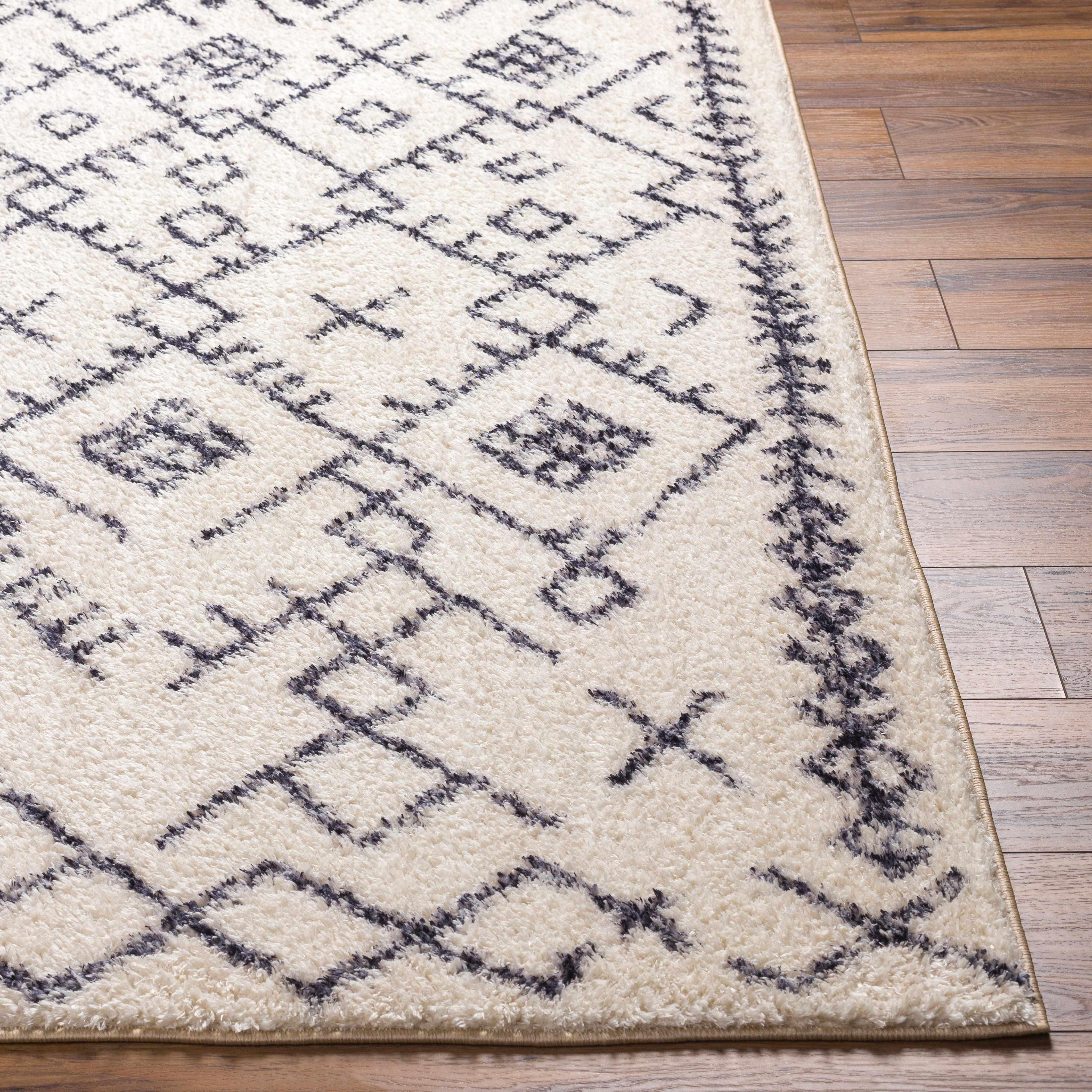 Elyes Beige Washable Area Rug