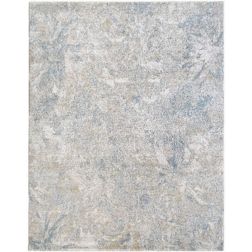 Emmeline Coastal Light Gray/Blue Area Rug