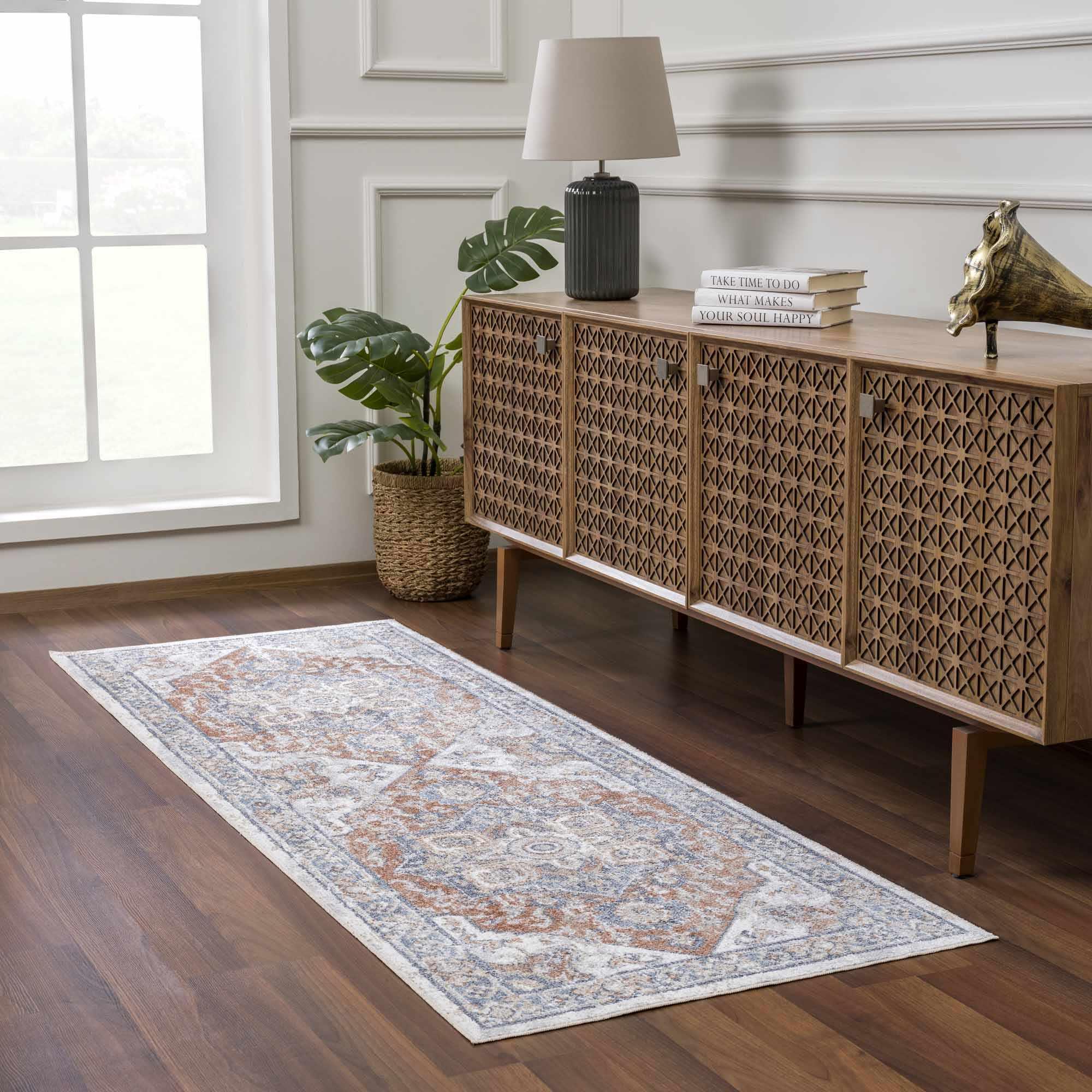 Erna Washable Area Rug