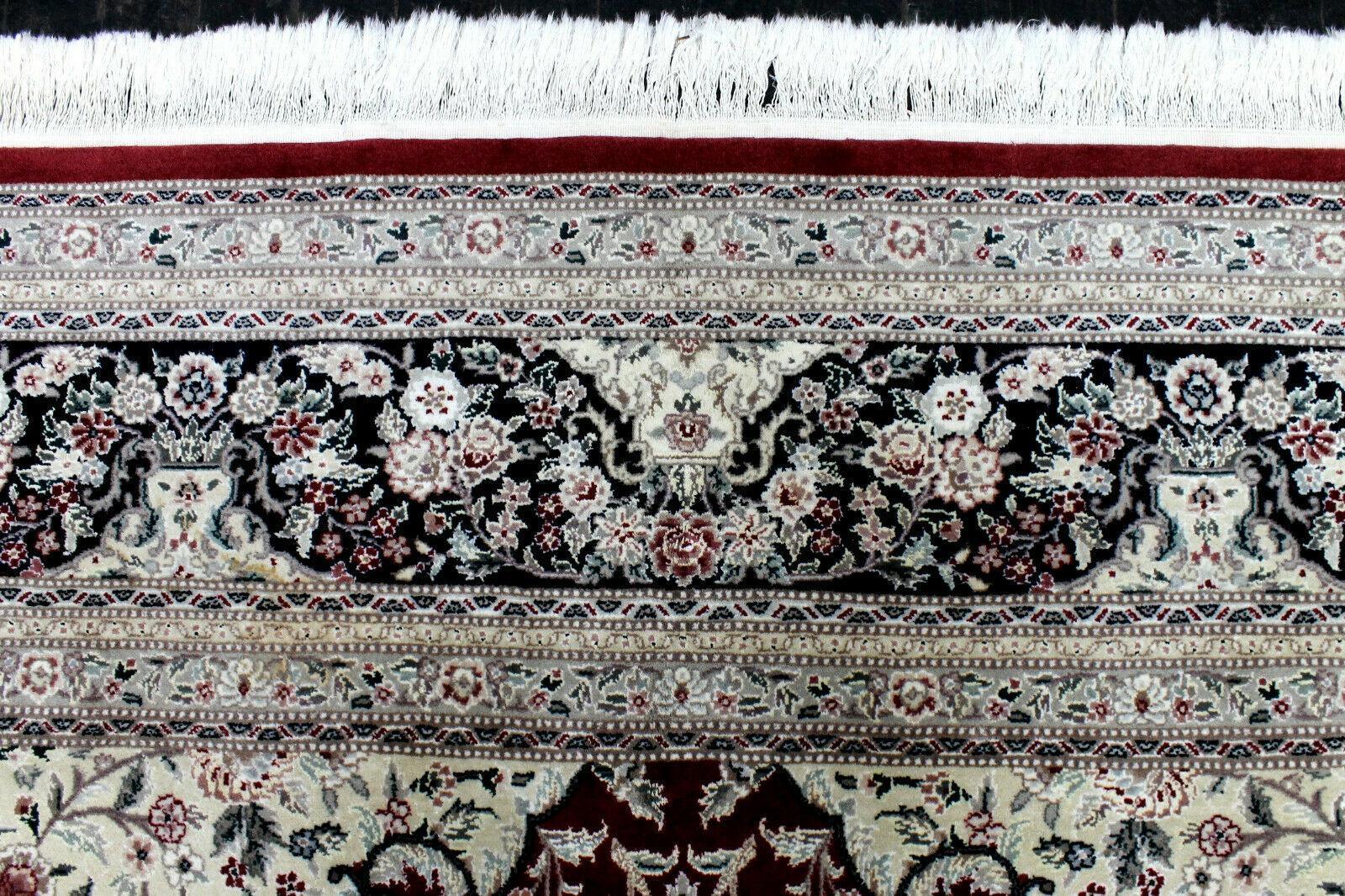 Exquisite Mint Hand Knotted Peshawar Oriental Wool 9x12 area Rug