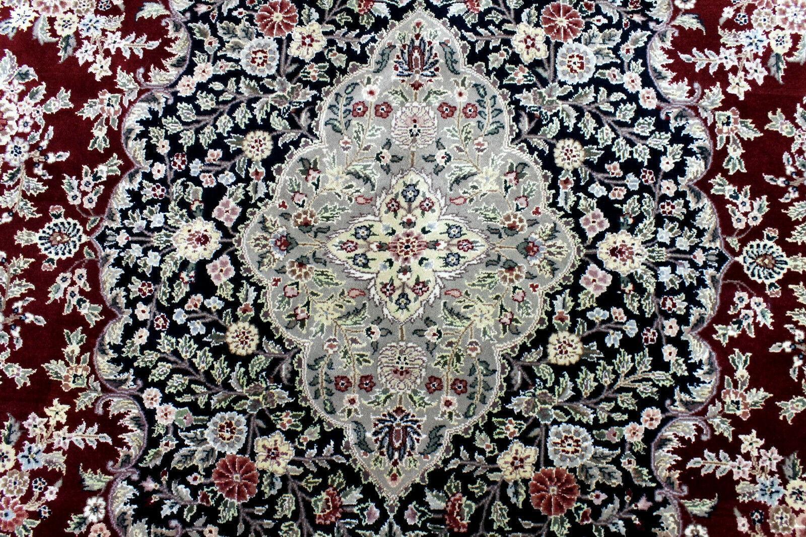 Exquisite Mint Hand Knotted Peshawar Oriental Wool 9x12 area Rug