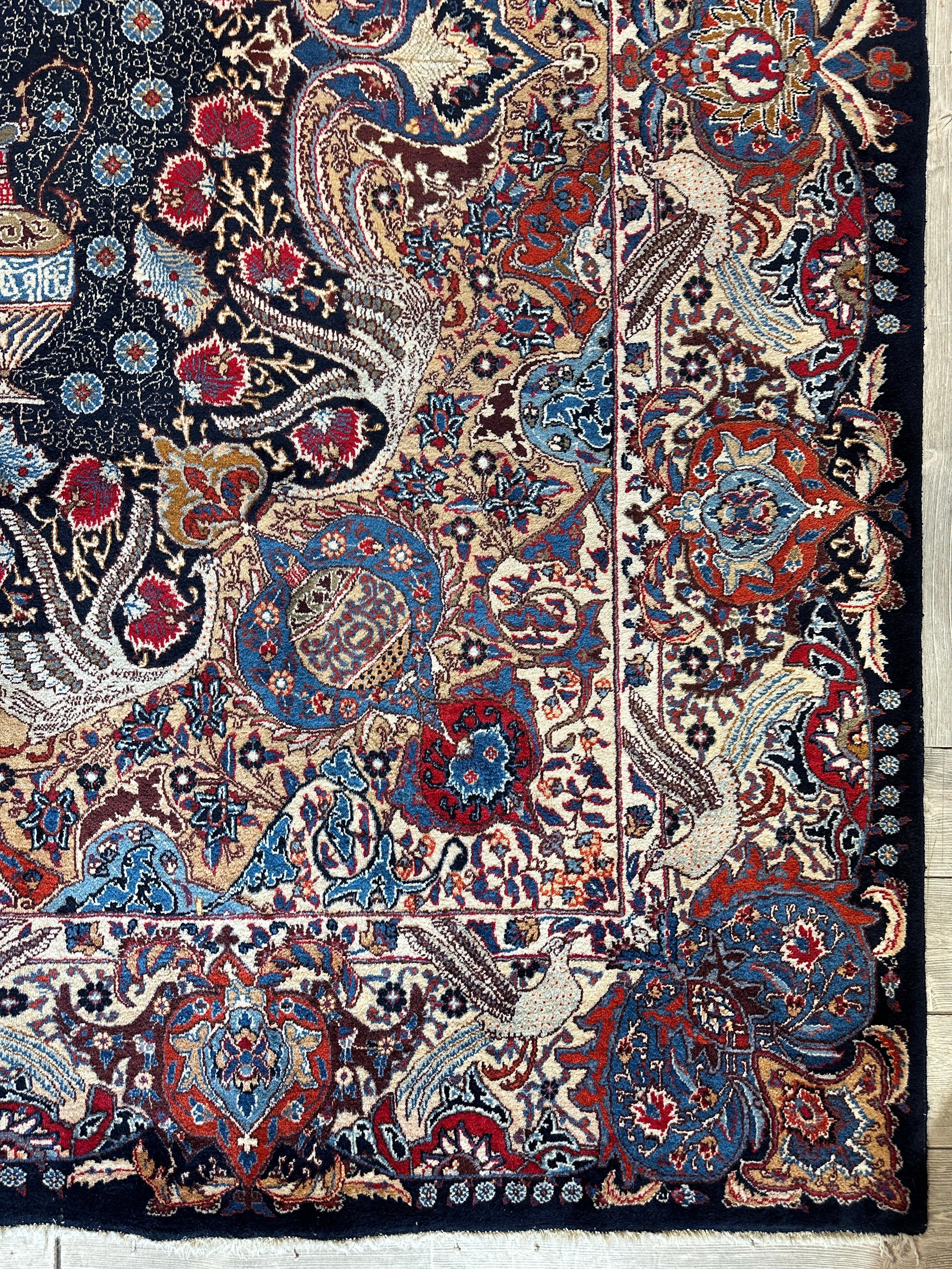 Exquisite Persian Kashmar Rug 9’11” x 13’3”