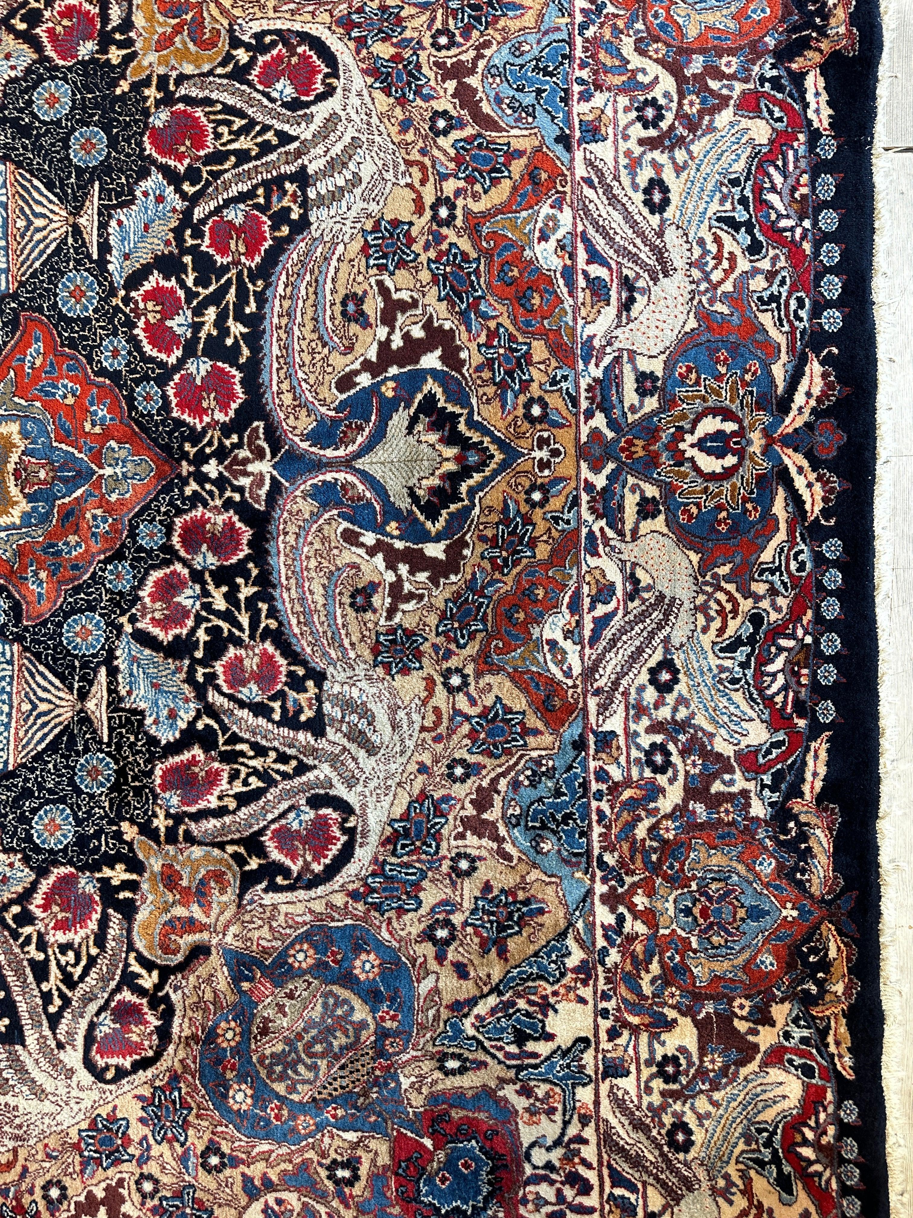 Exquisite Persian Kashmar Rug 9’11” x 13’3”