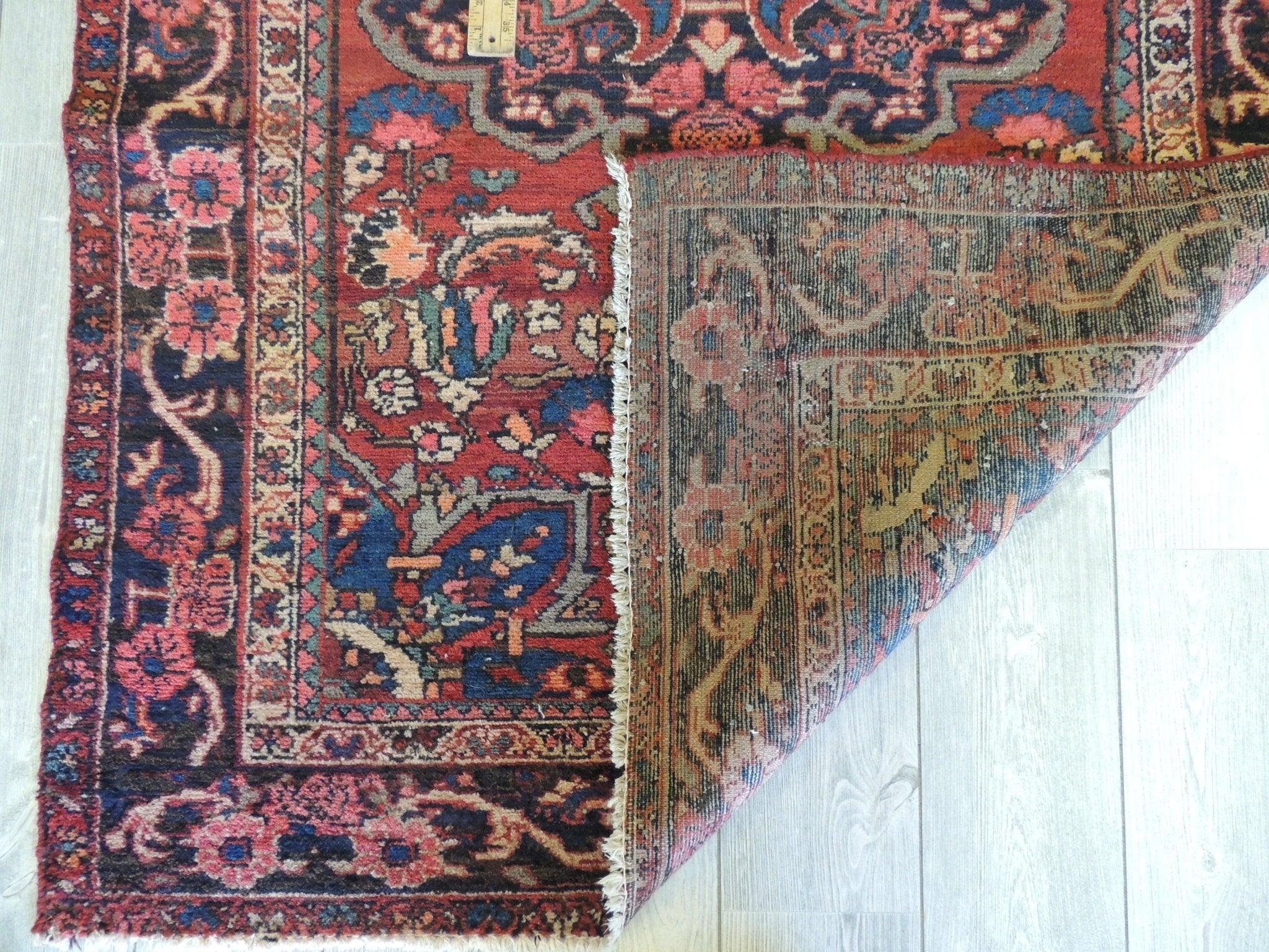 Exquisite Vintage Hand Knotted Persian Lillian Rug 7x4 Ft