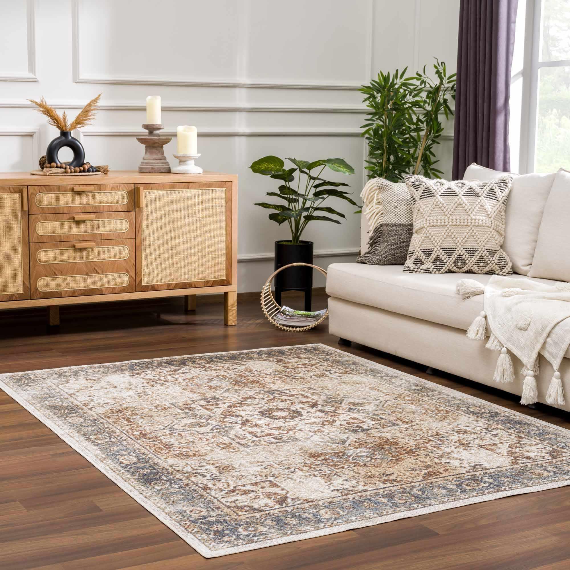 Fang Washable Area Rug