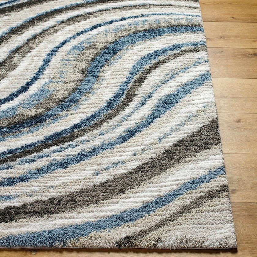 Farhad Modern Denim Area Rug