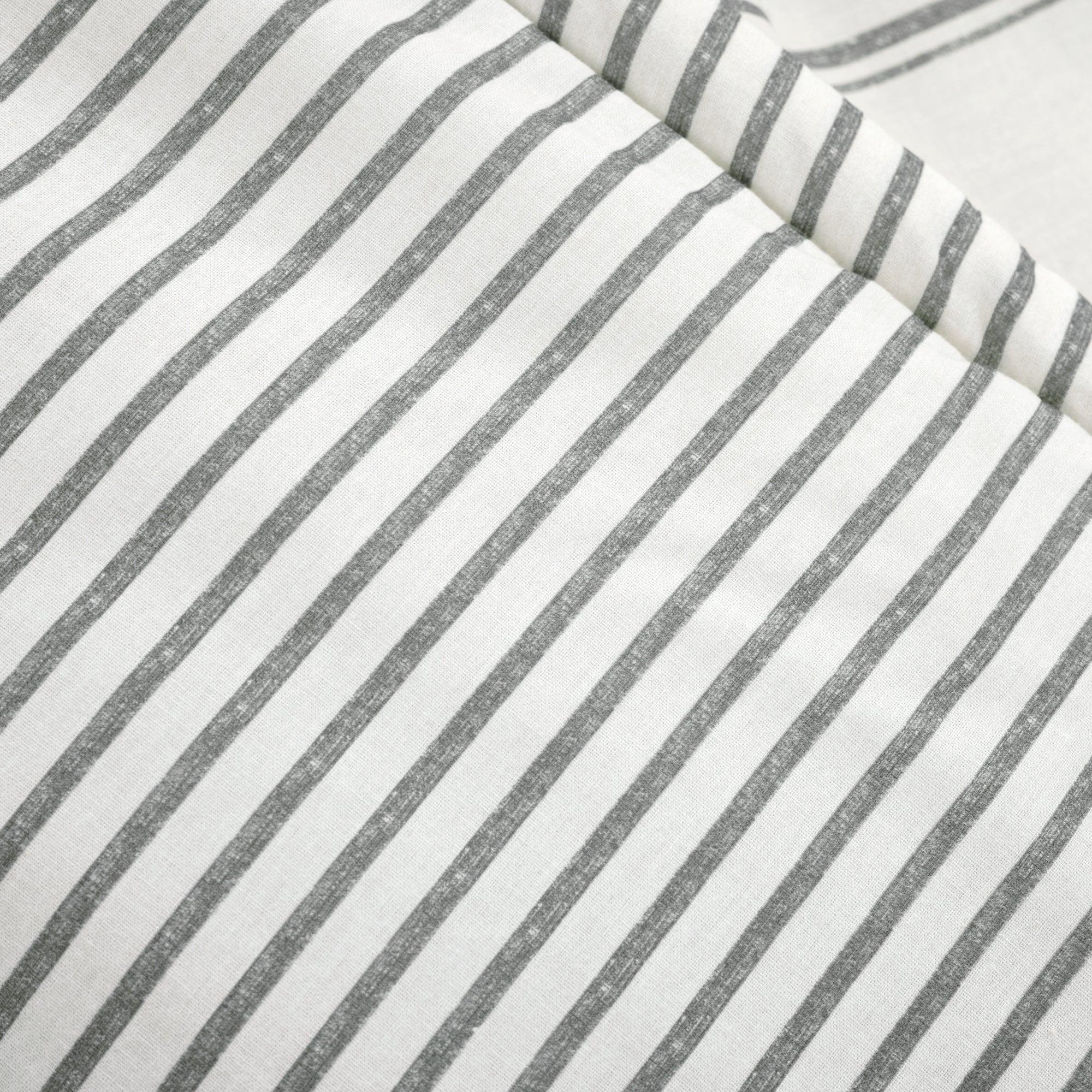 Farmhouse Stripe Throw