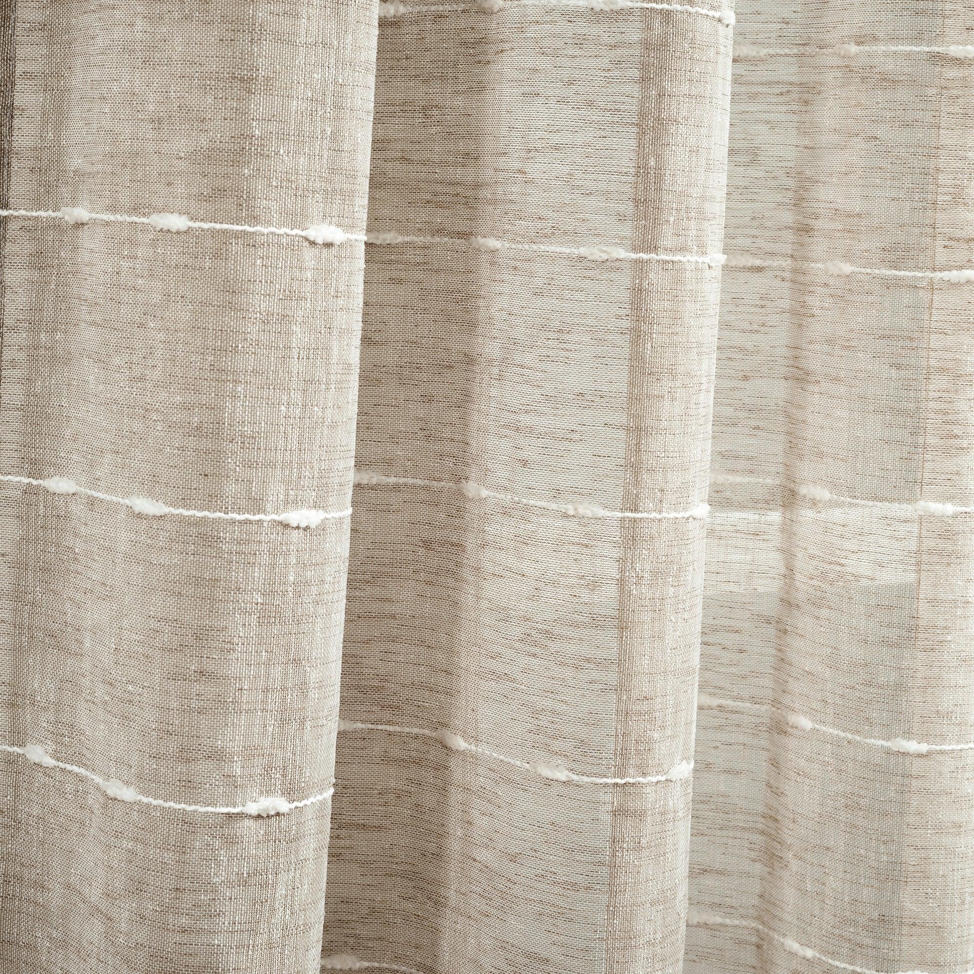 Farmhouse Textured Sheer Valance