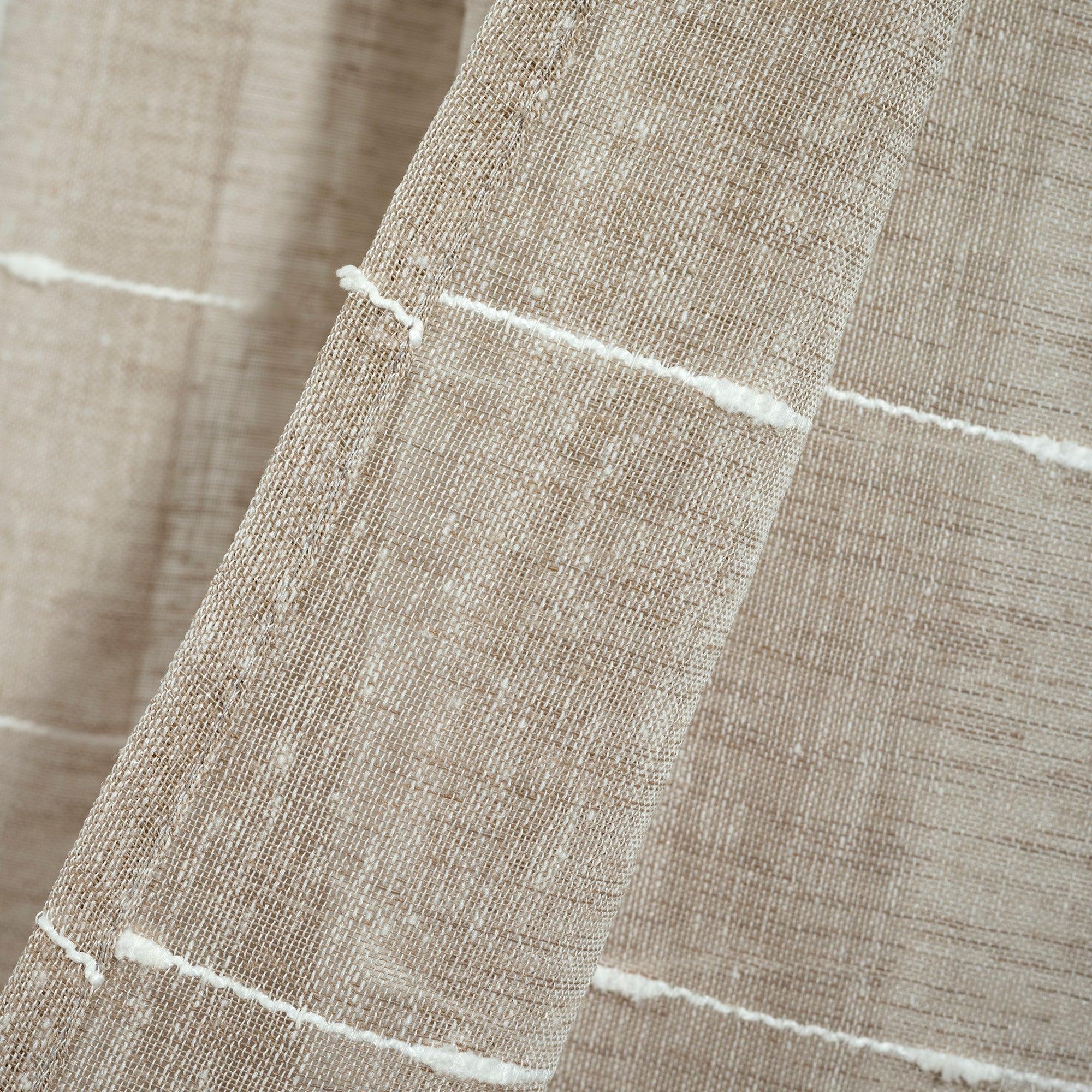 Farmhouse Textured Sheer Valance