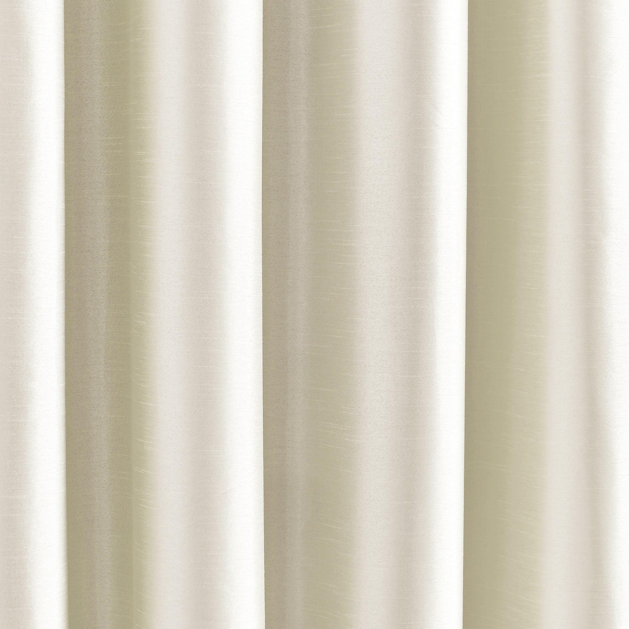 Faux Silk 100% Blackout Window Curtain Panel