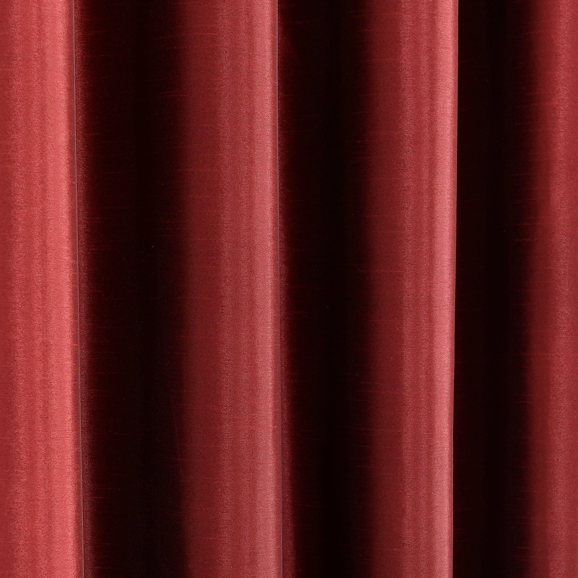 Faux Silk 100% Blackout Window Curtain Panel