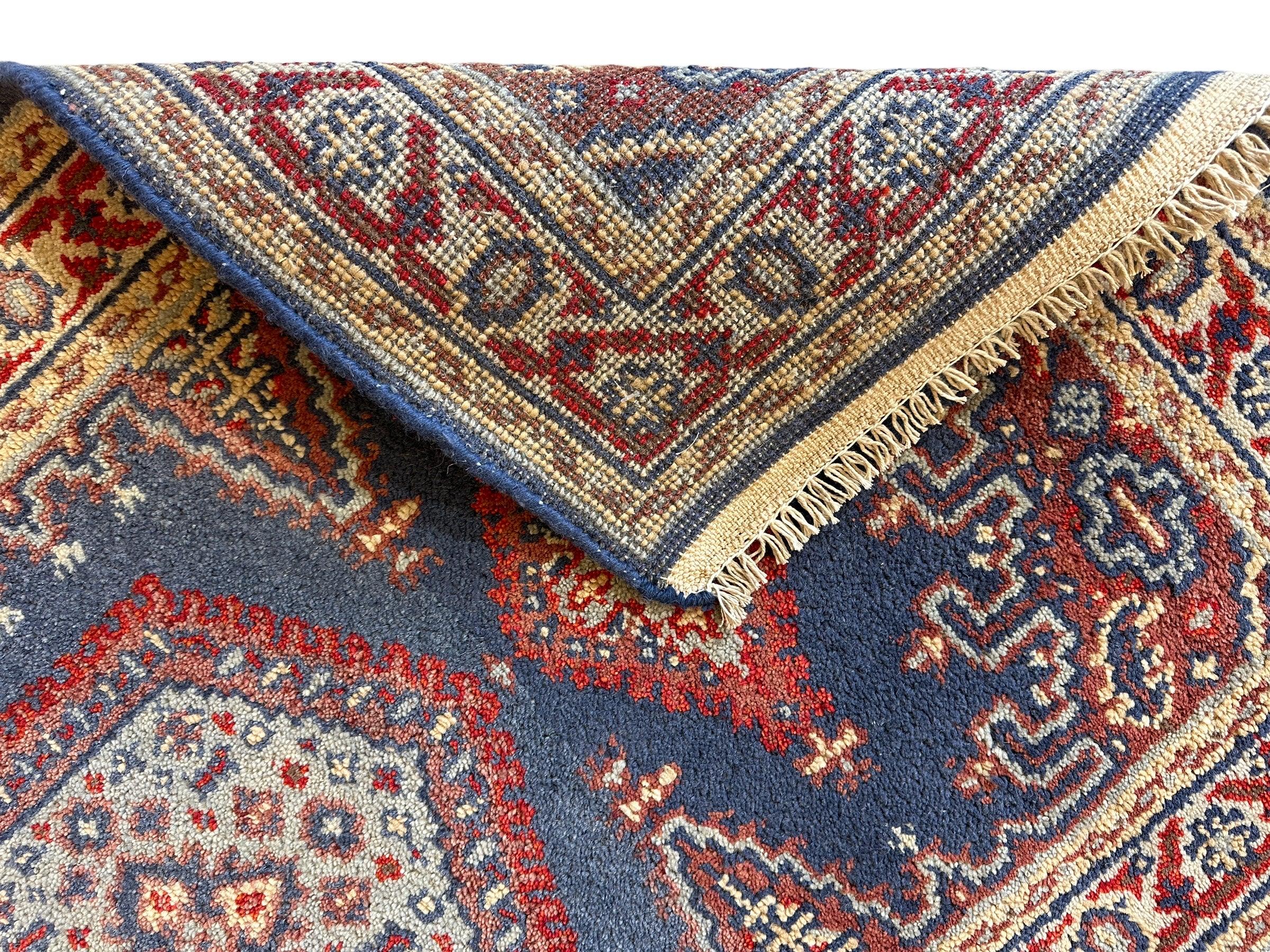 Fine Hand-Knotted Indu-Oushak Rug 3’ x 5’