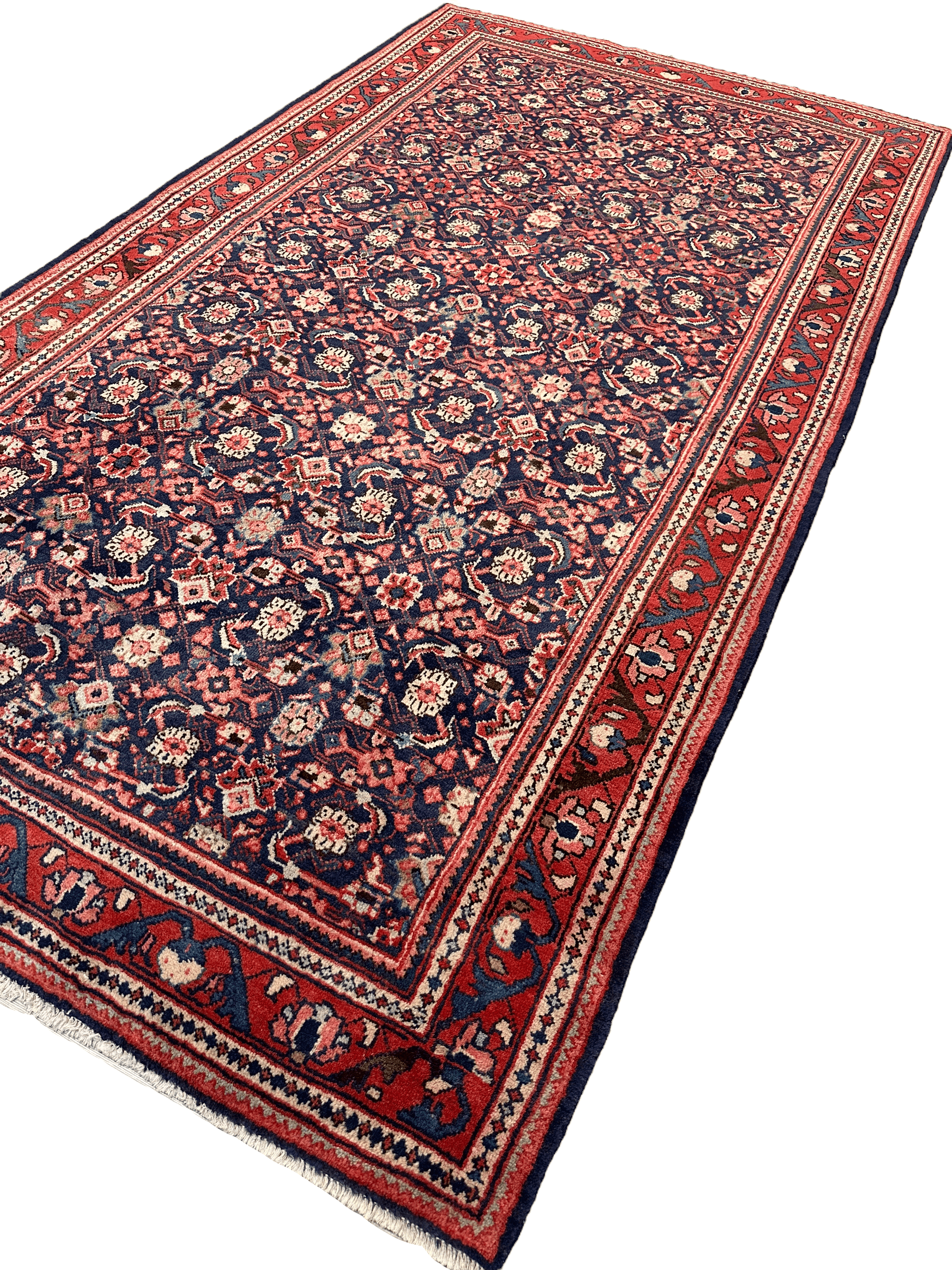 Fine Hand-Knotted Persian Arak Area Rug 5’6” x 10’3”