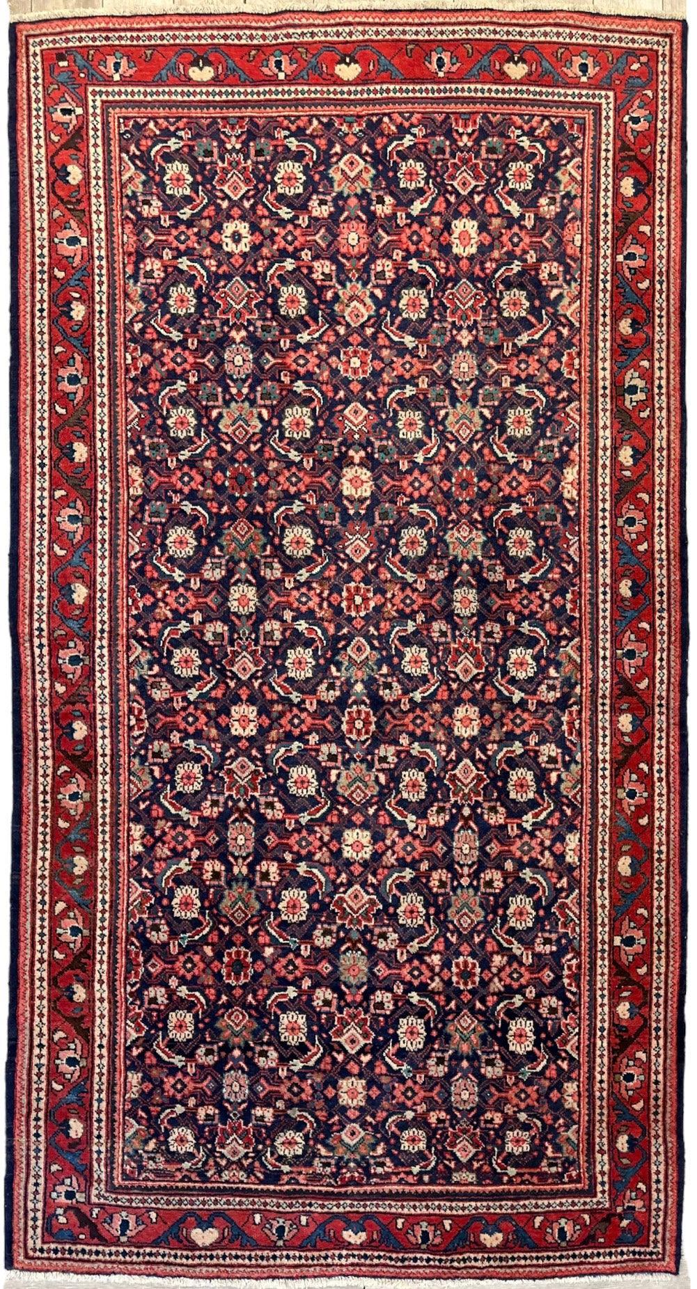 Fine Hand-Knotted Persian Arak Area Rug 5’6” x 10’3”