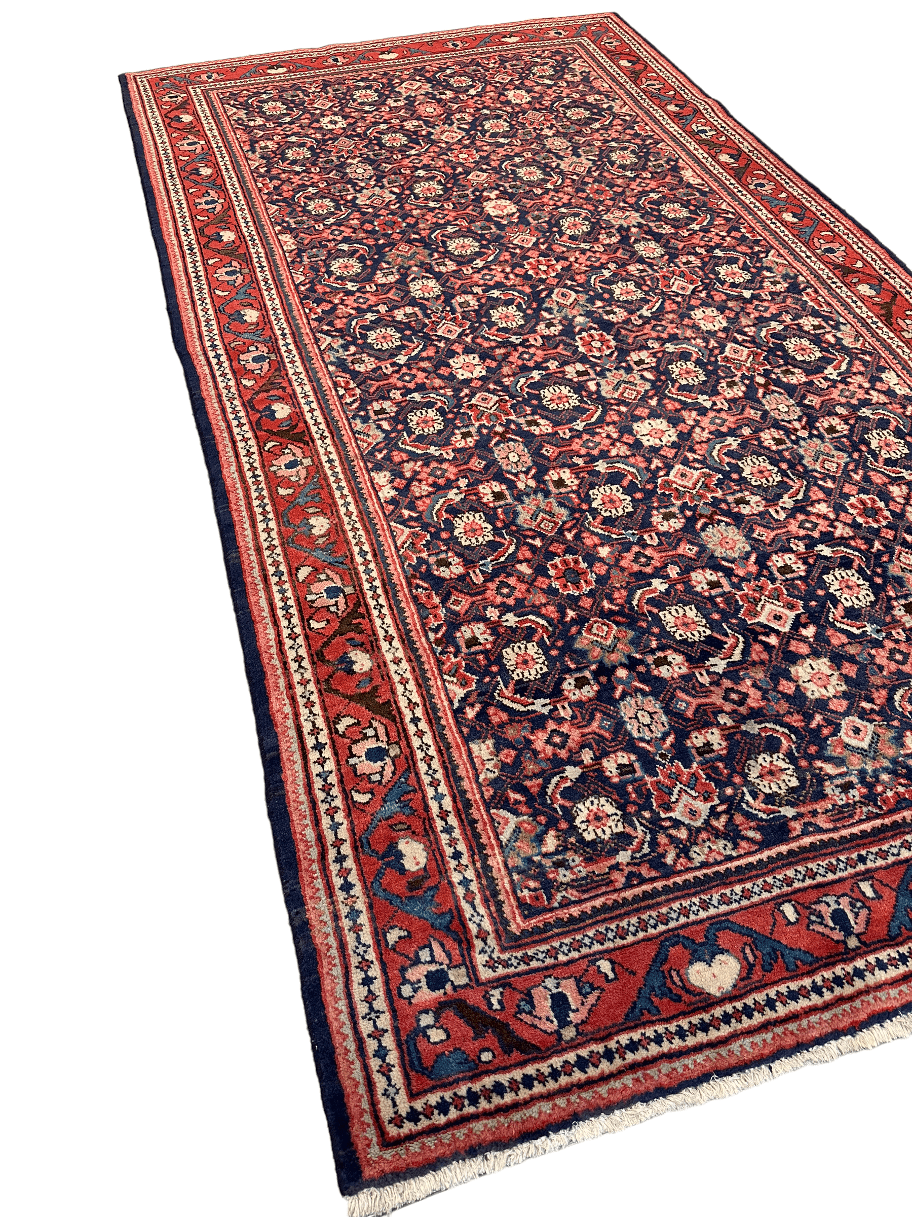 Fine Hand-Knotted Persian Arak Area Rug 5’6” x 10’3”