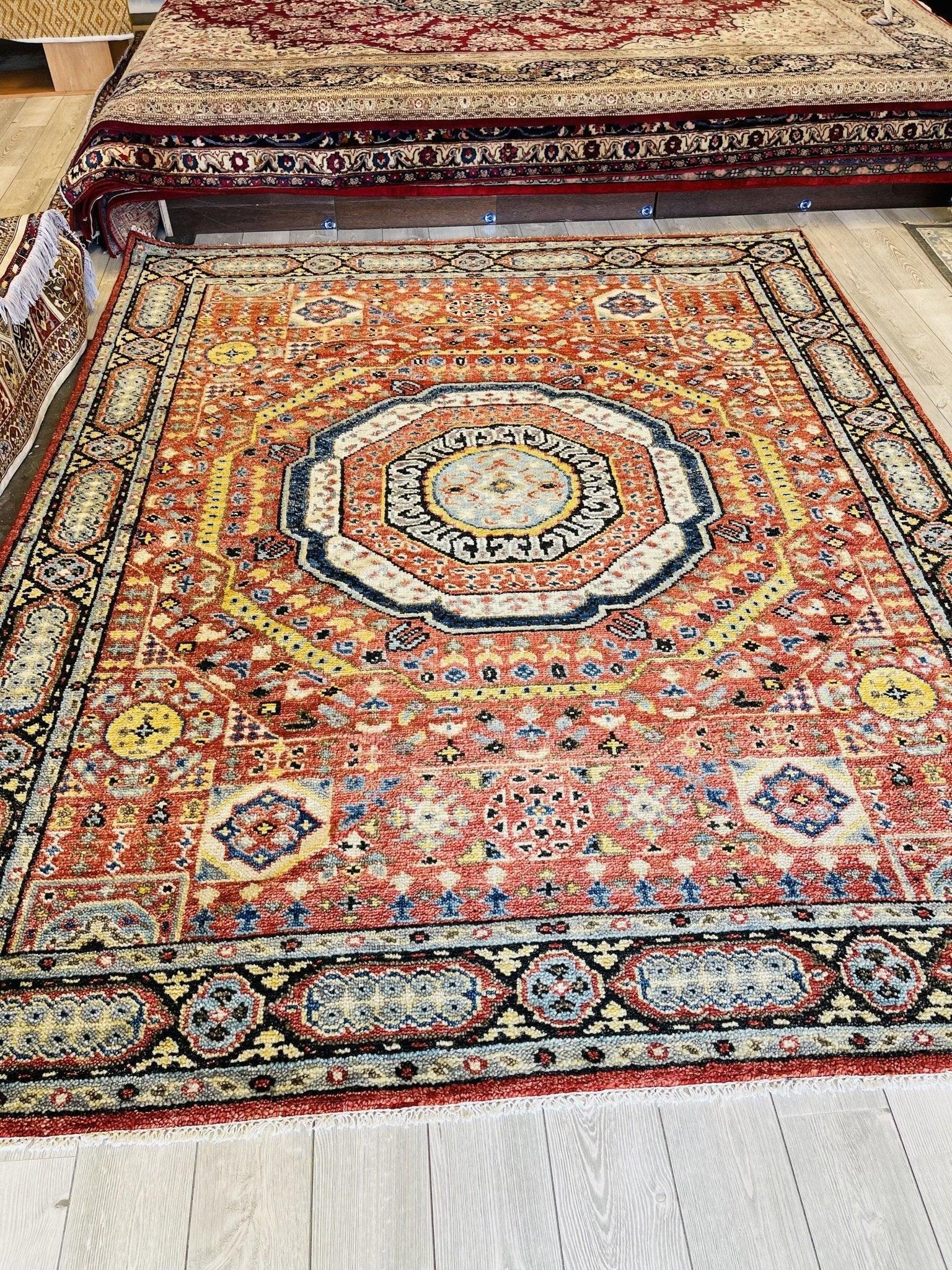 Fine Ghombad Indo-Persian Rug 8x10 Ft