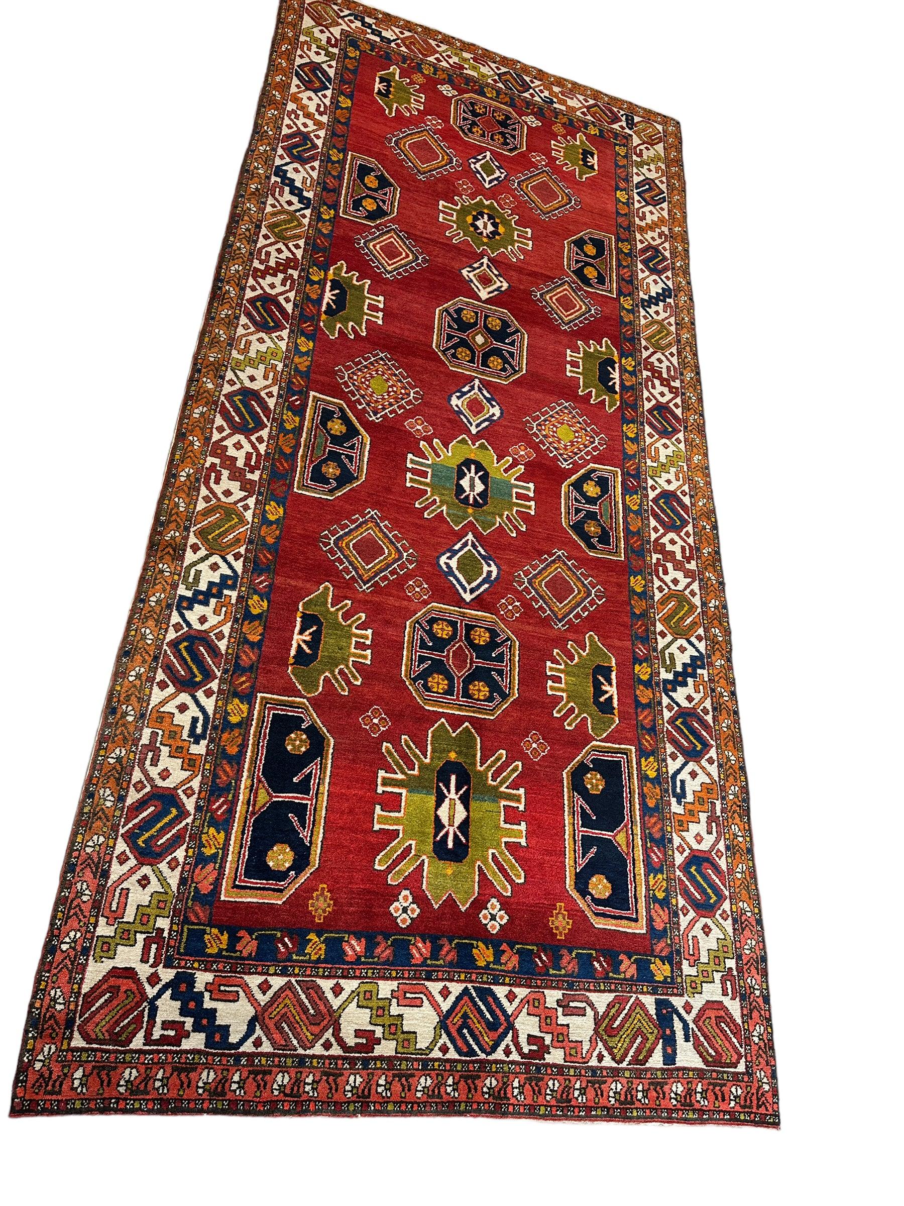 Fine Persian Meshkin Wool on Cotton Rug 5 x 11