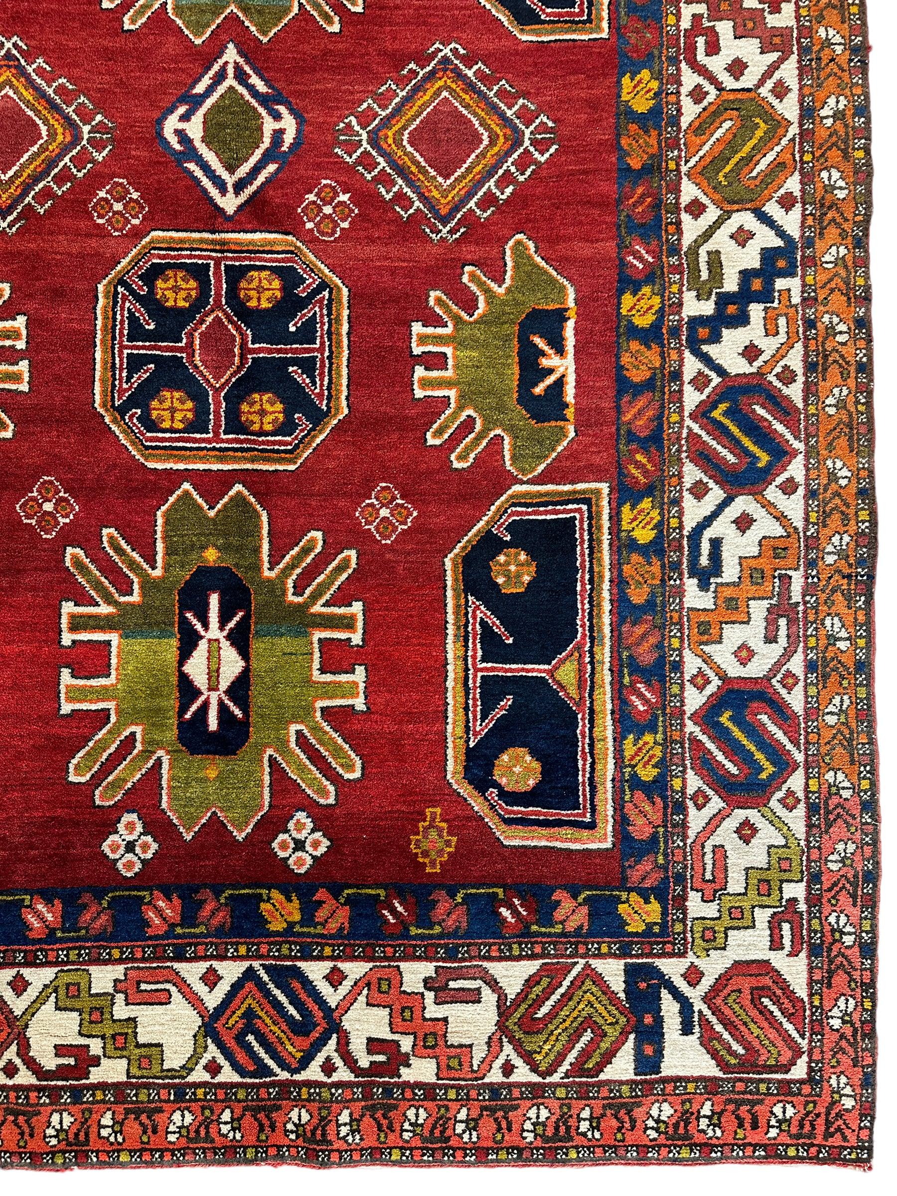 Fine Persian Meshkin Wool on Cotton Rug 5 x 11