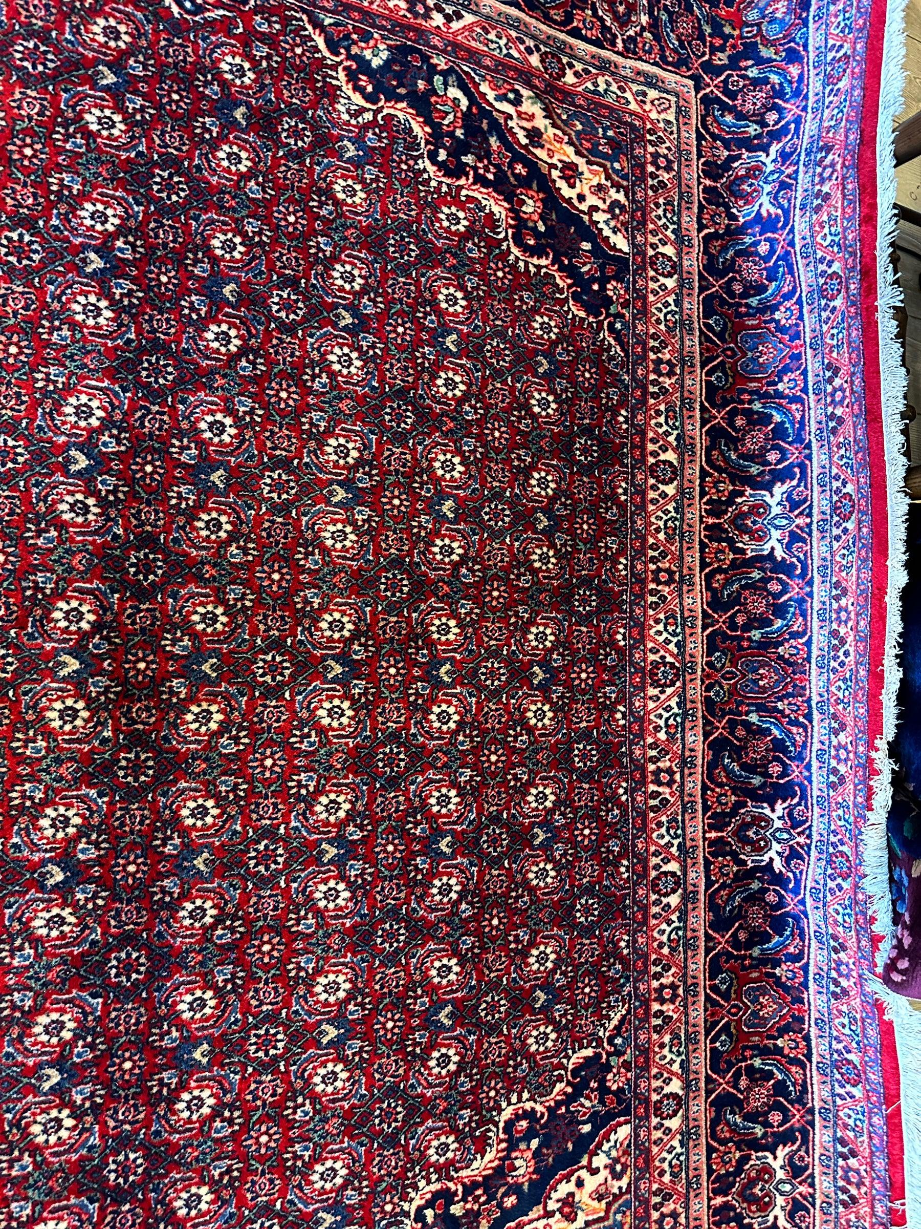 Fine Vintage Persian Mood Rug 8’7” x 14’1”